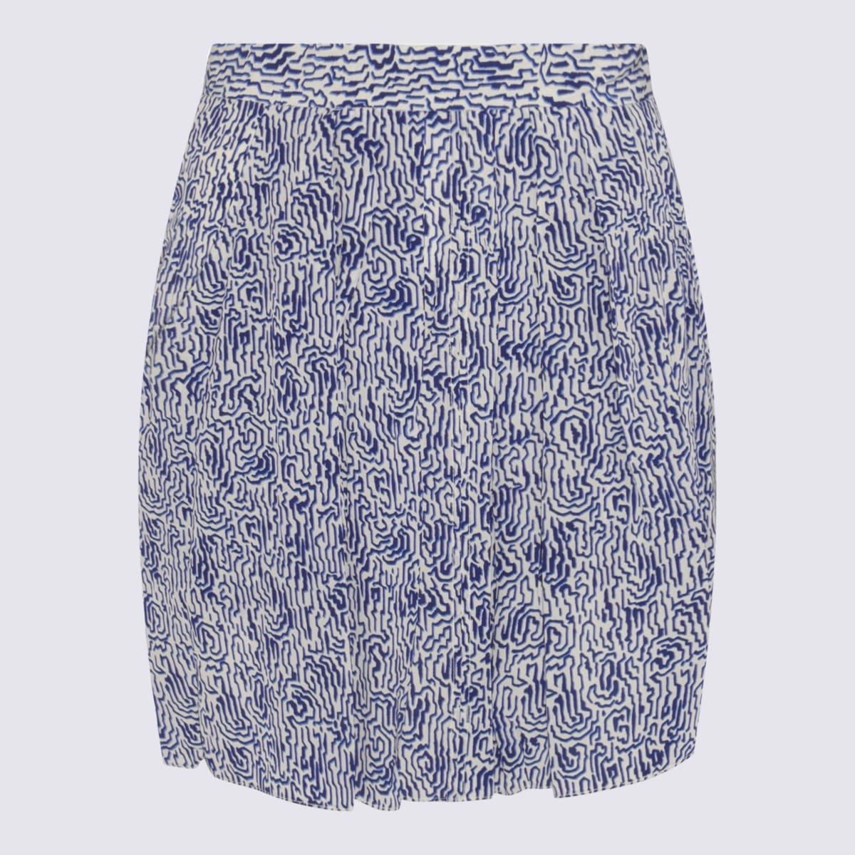 Marant Etoile Blue Cotton Skirt