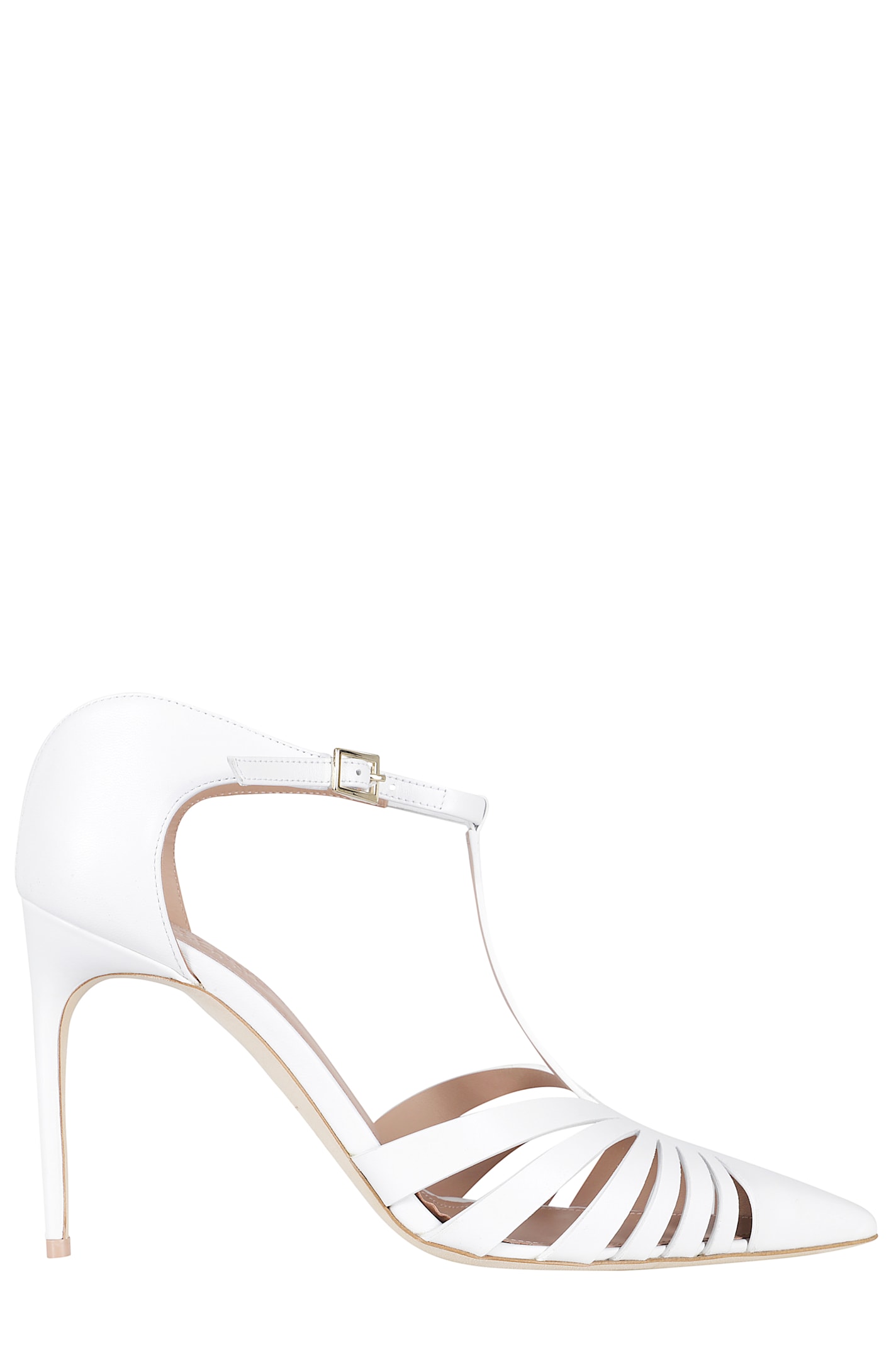 Malone Souliers Jennifer Cutout T-strap Mule Pumps