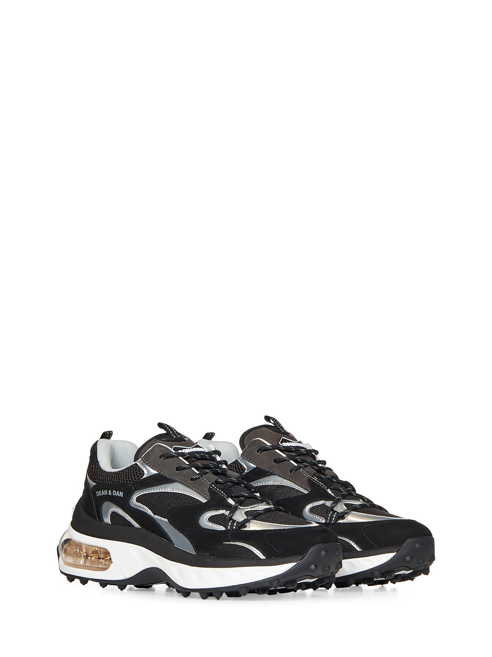 Shop Dsquared2 Bubble Sneakers In Black