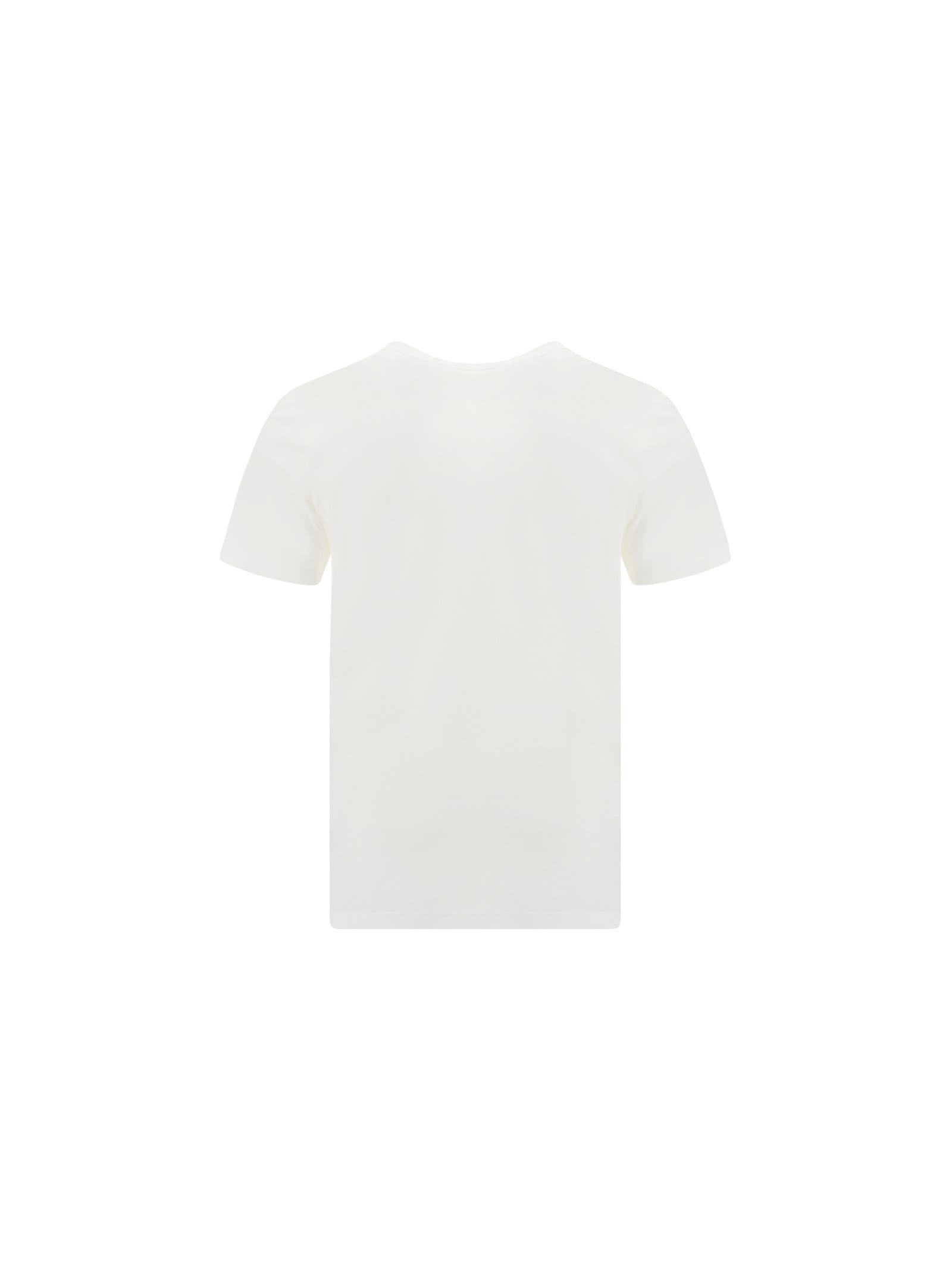 Shop Jil Sander T-shirt In Bianco