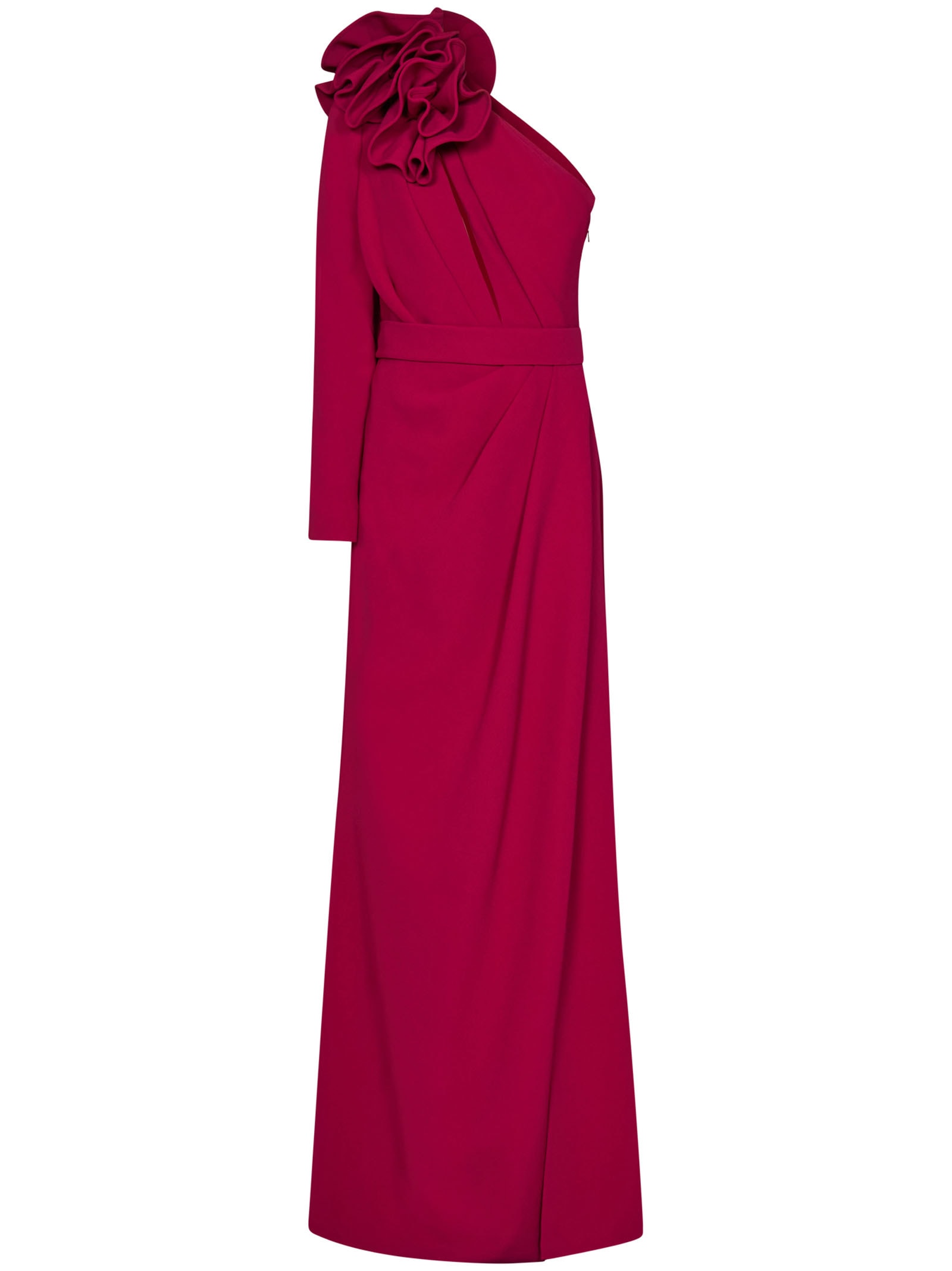 Shop Elie Saab Dress In Red