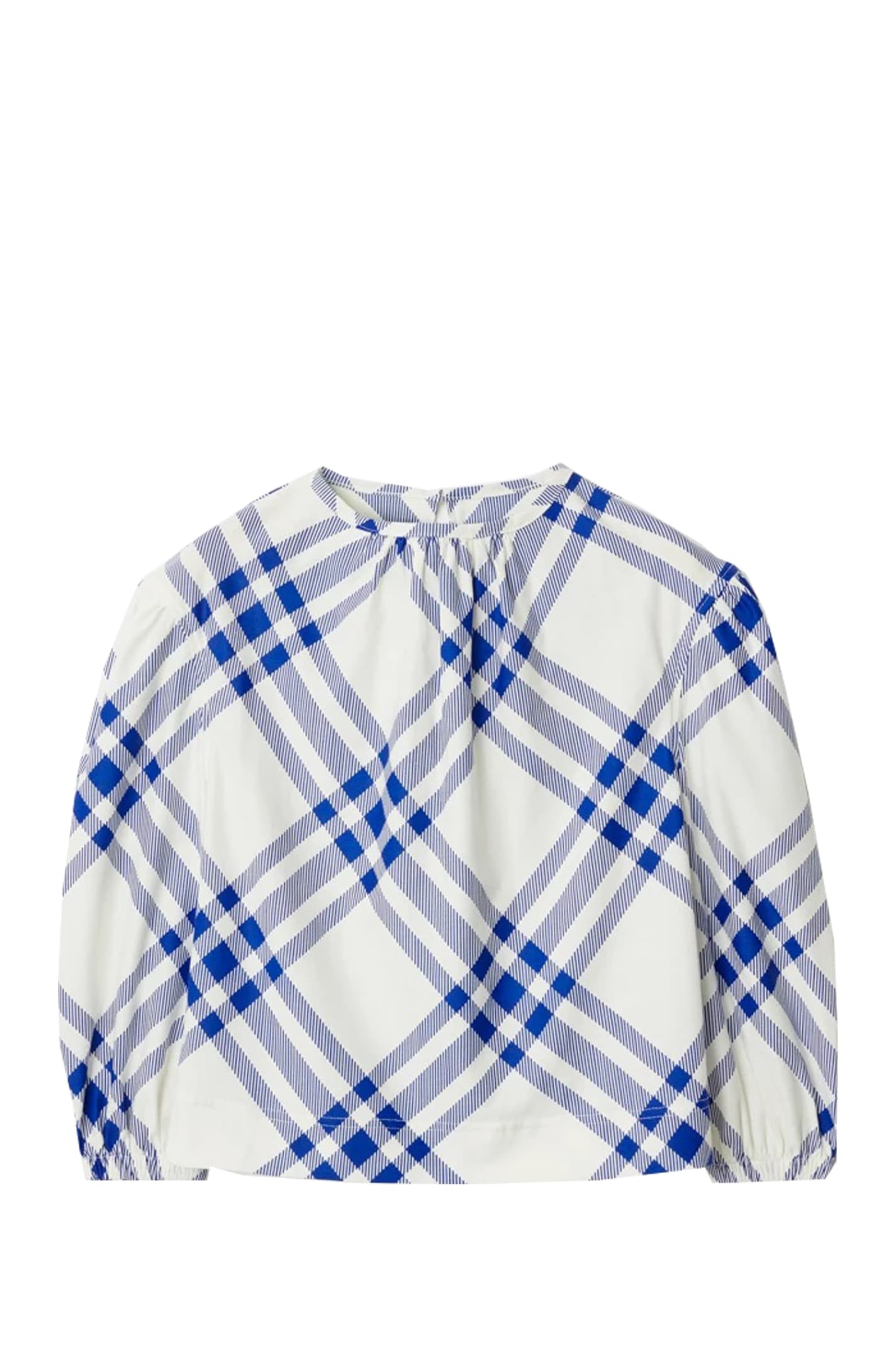 Burberry Sweater With Check Print