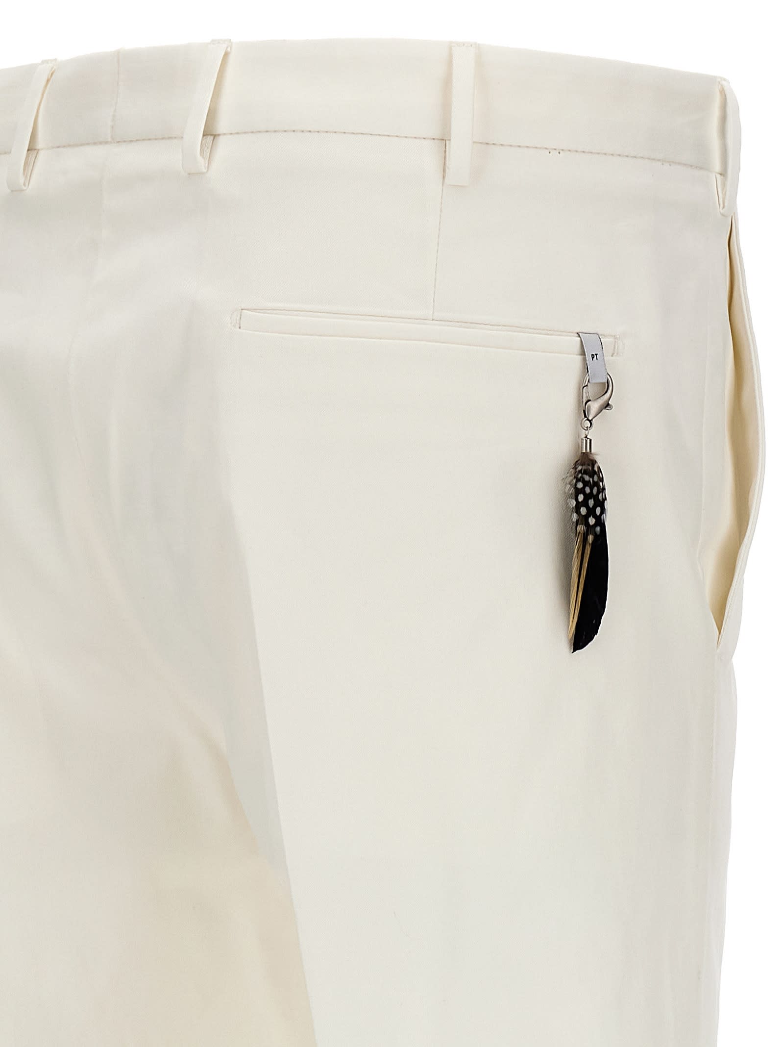 Shop Pt01 Dieci Pants In White