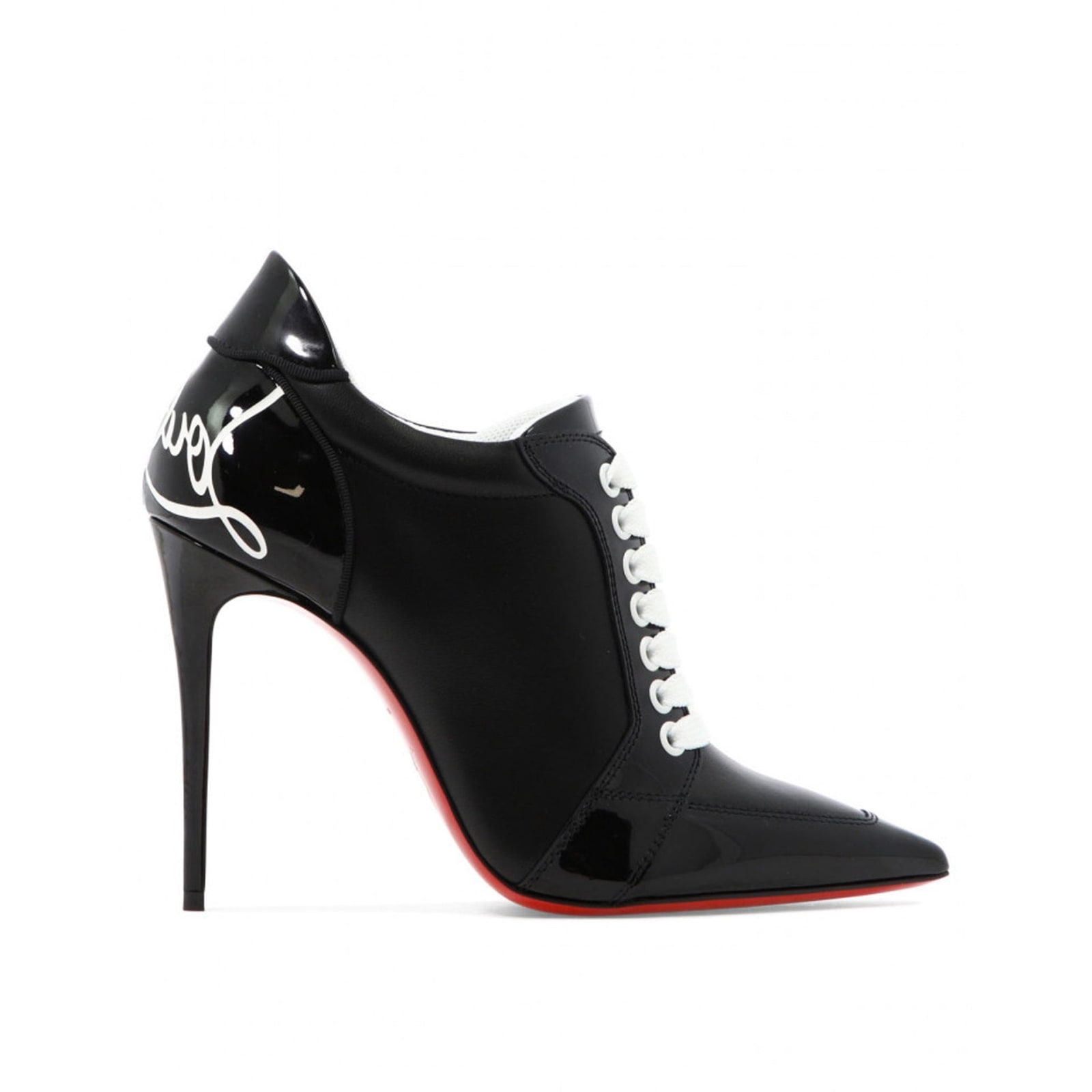 Shop Christian Louboutin Leather Pumps In Black