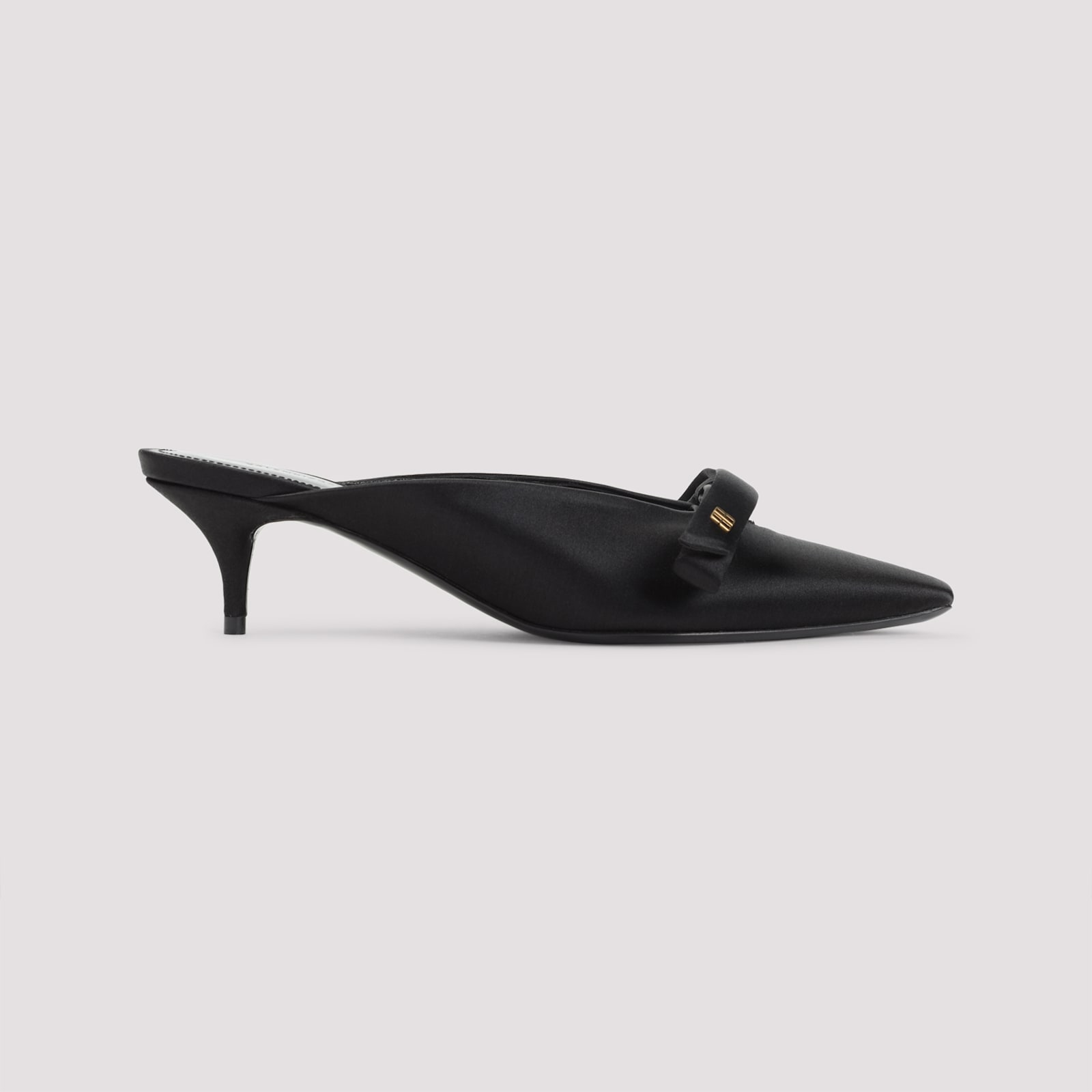 Balenciaga Nano Bow Mules In Multi