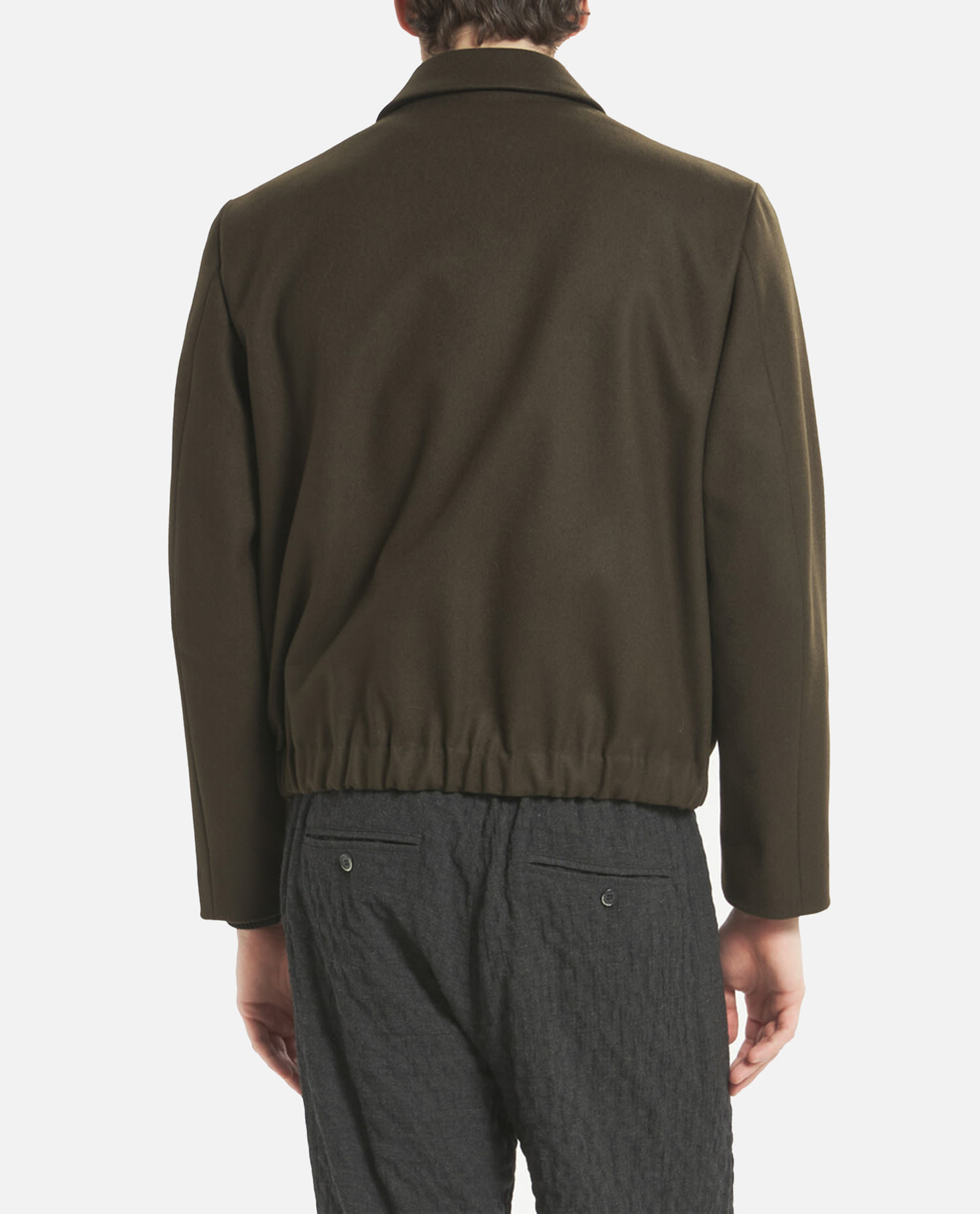Barena Venezia Collared Zip-fastening Jacket In Brown