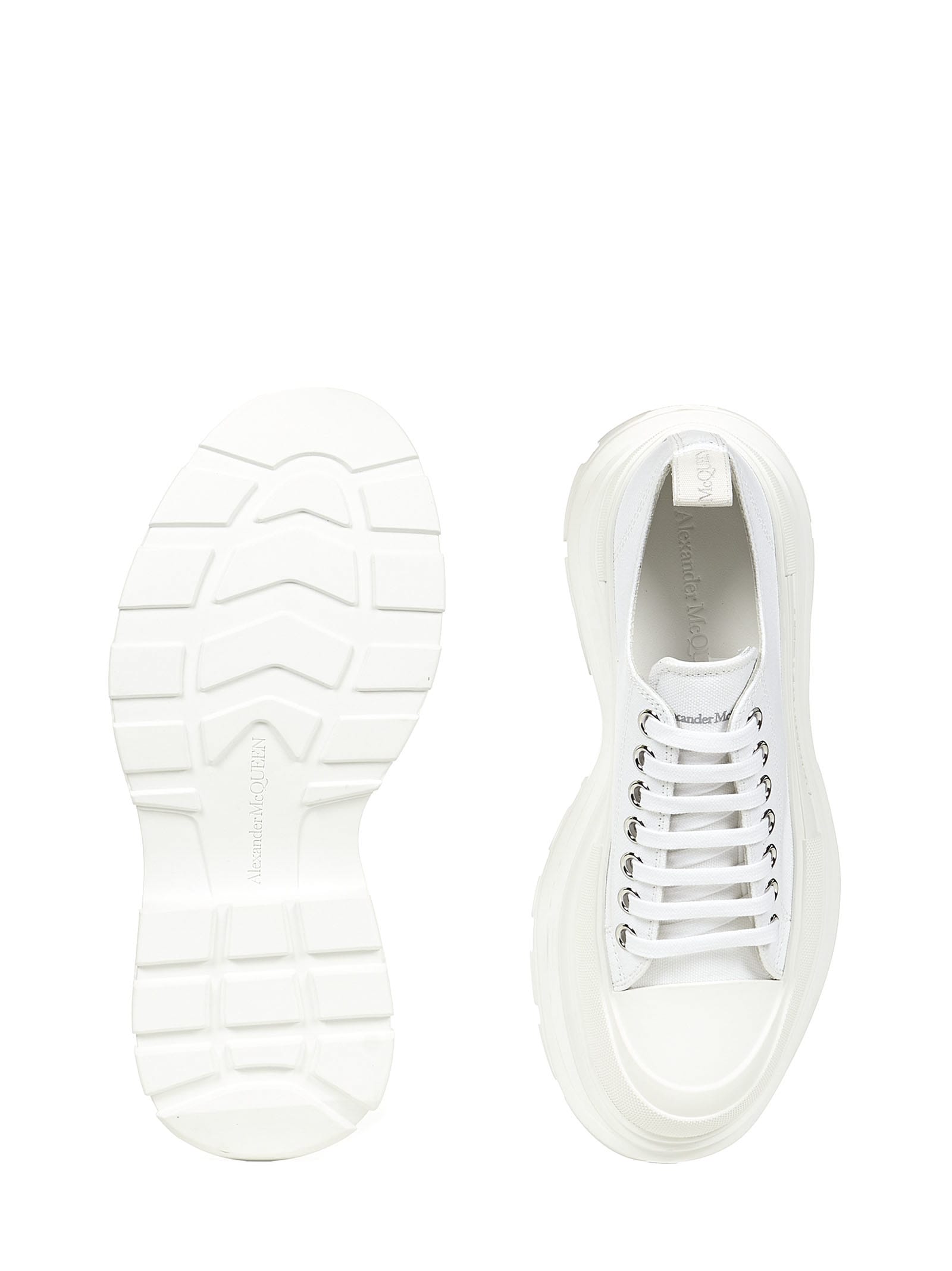 Shop Alexander Mcqueen Tread Slick Sneakers