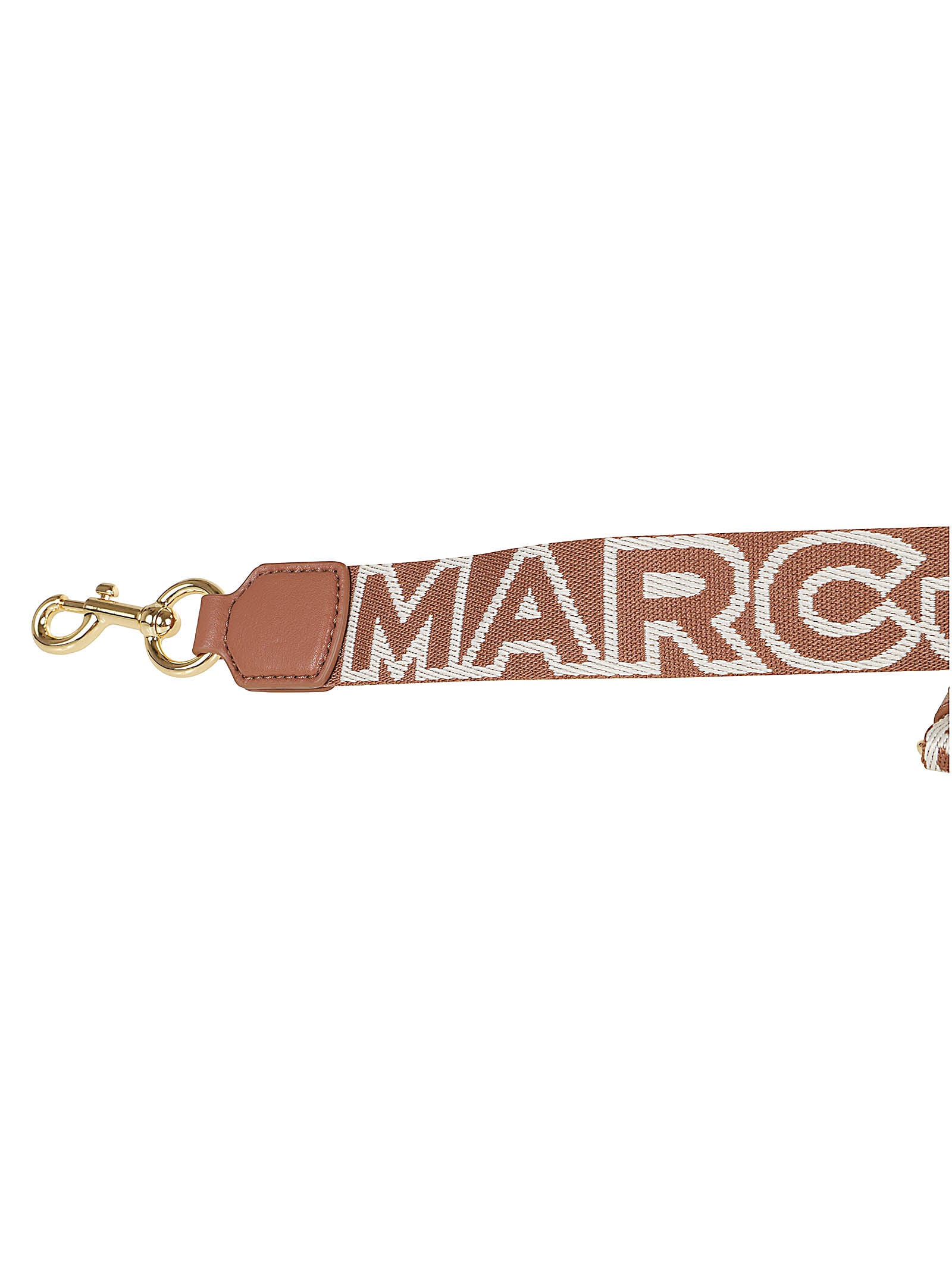 Marc Jacobs Fabric Strap With Logo In Argan Oil Multi