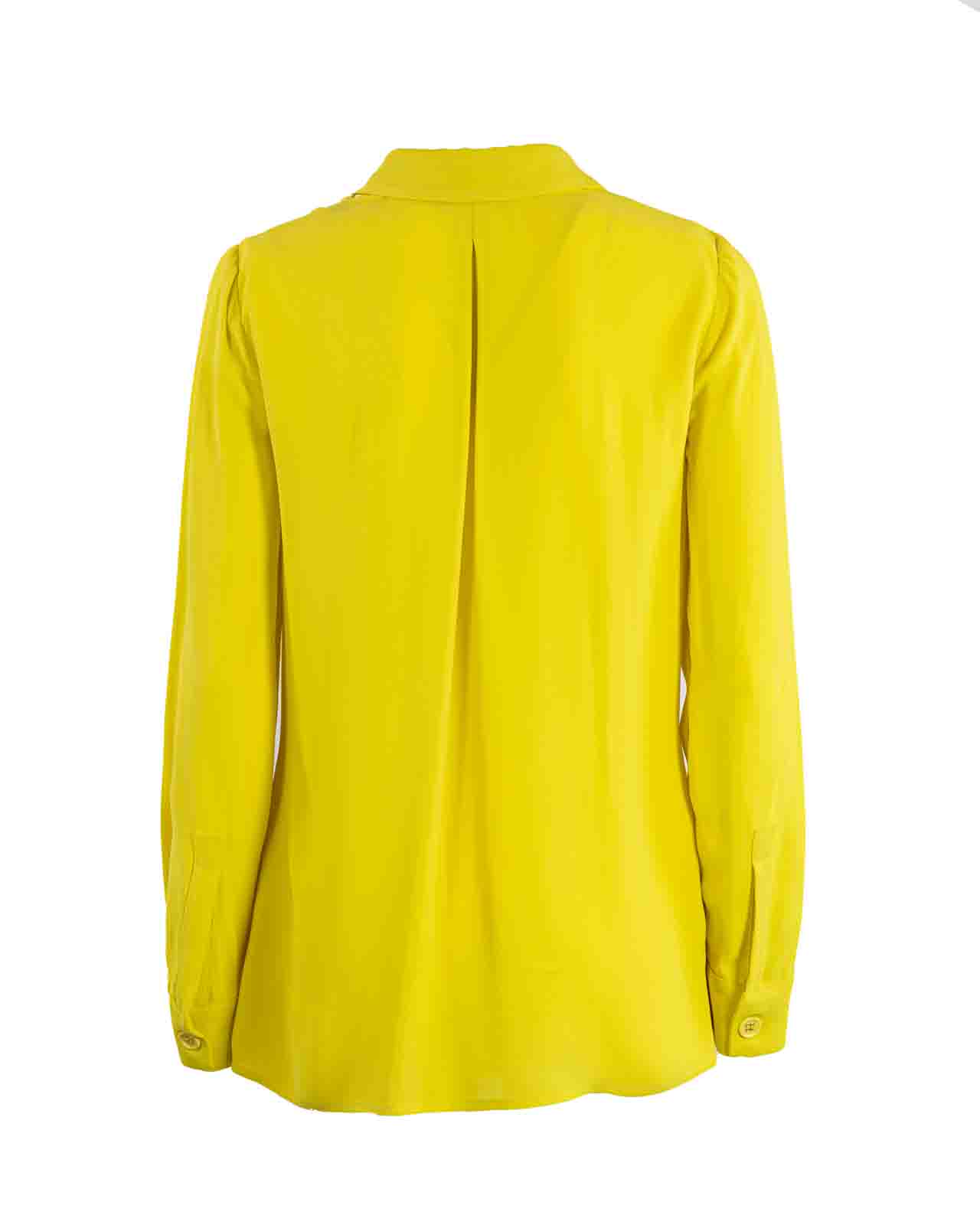 Shop Elisabetta Franchi Shirts Yellow