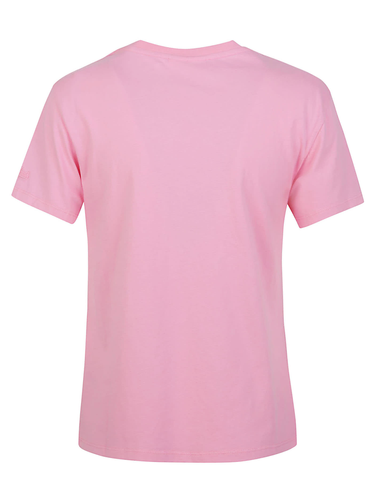 Shop Mc2 Saint Barth T-shirts And Polos Pink