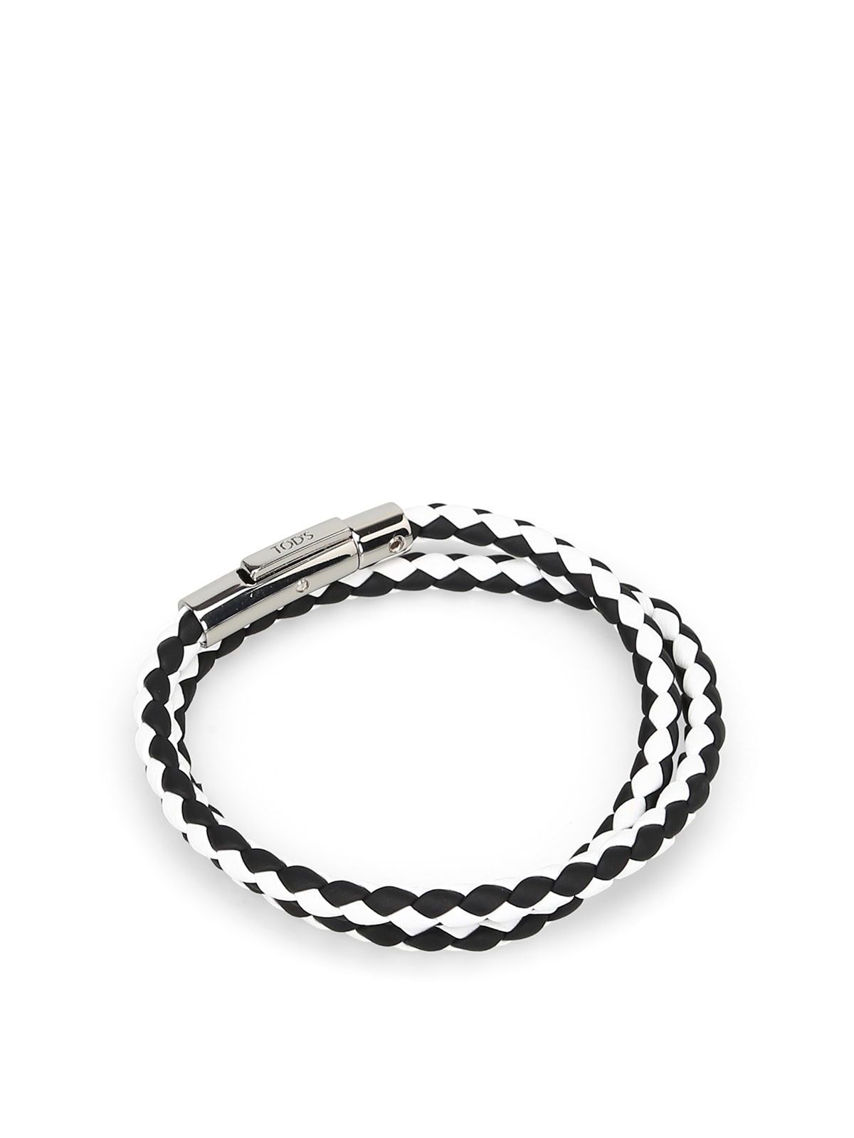 Tod's Bracelet In Black/white