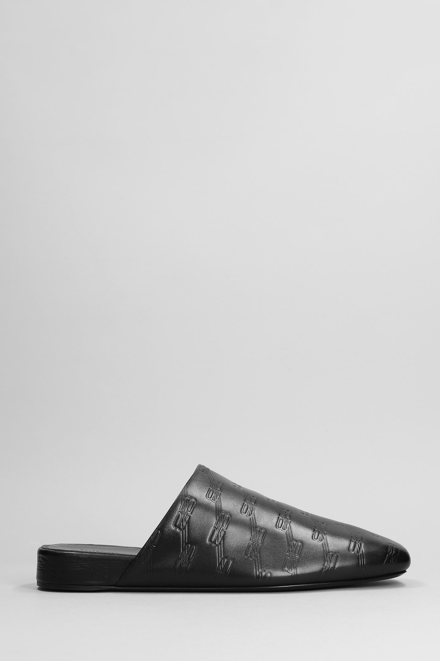 Balenciaga Slipper-mule In Black Leather
