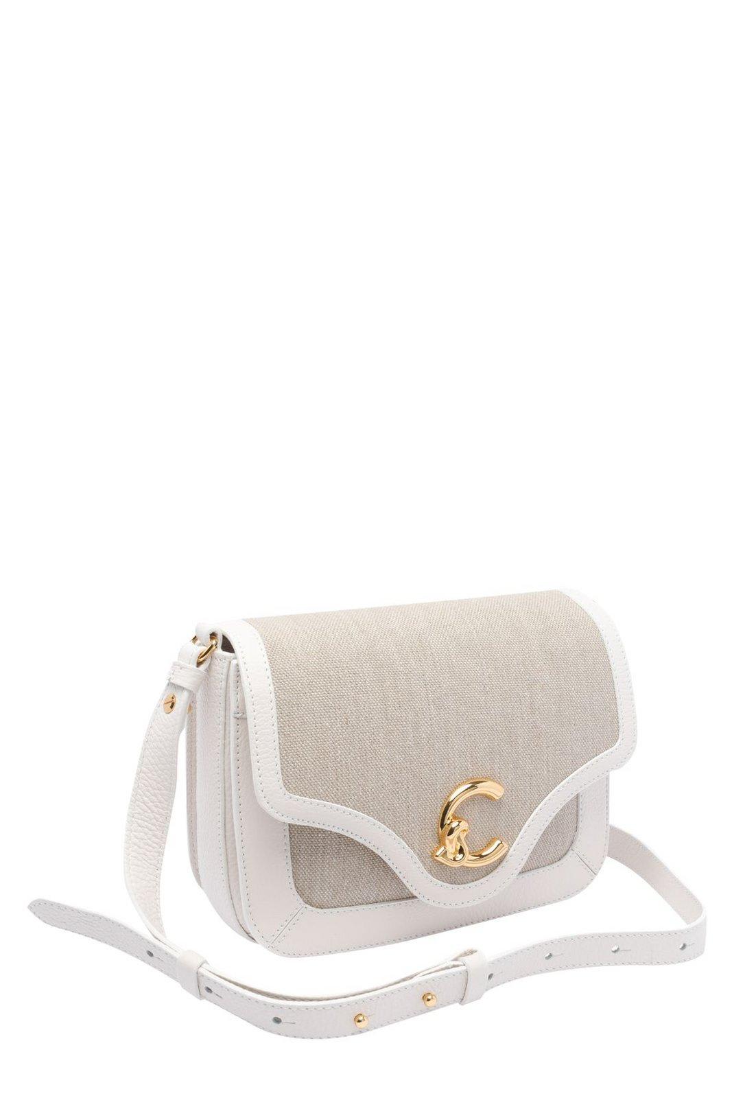 Shop Coccinelle C-me Foldover Top Small Shoulder Bag