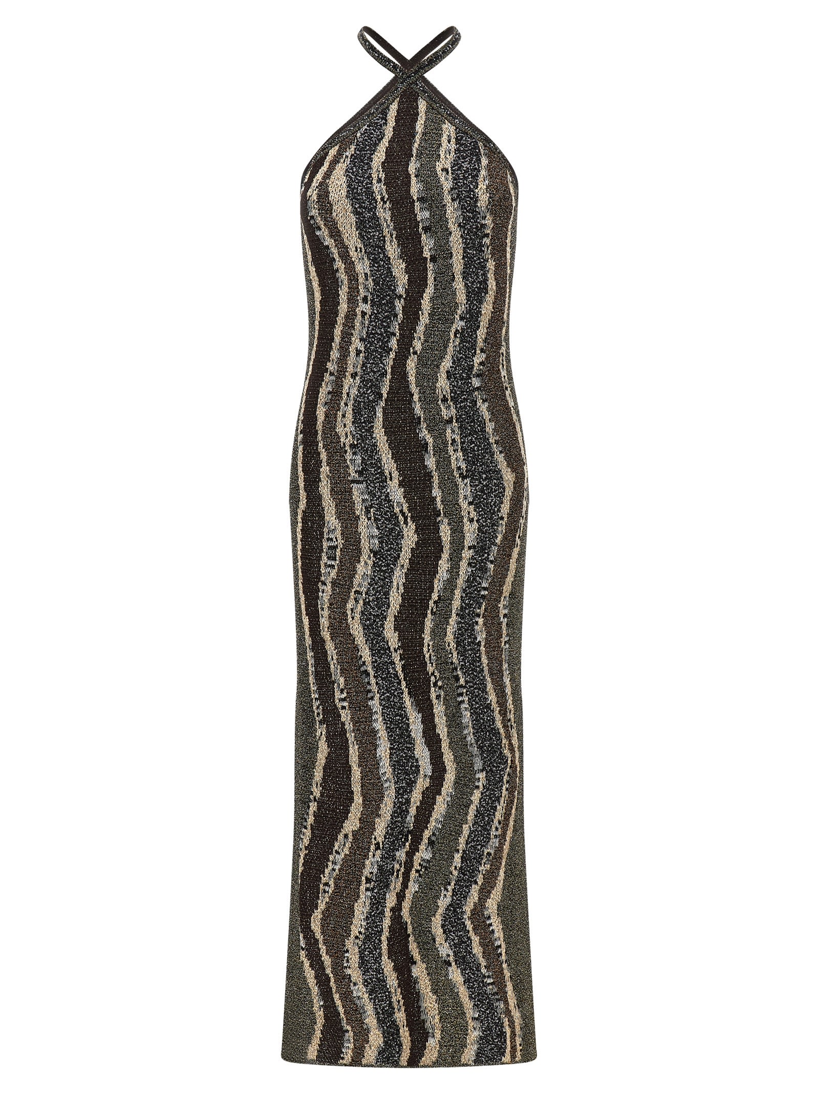 Wave Pattern Dress