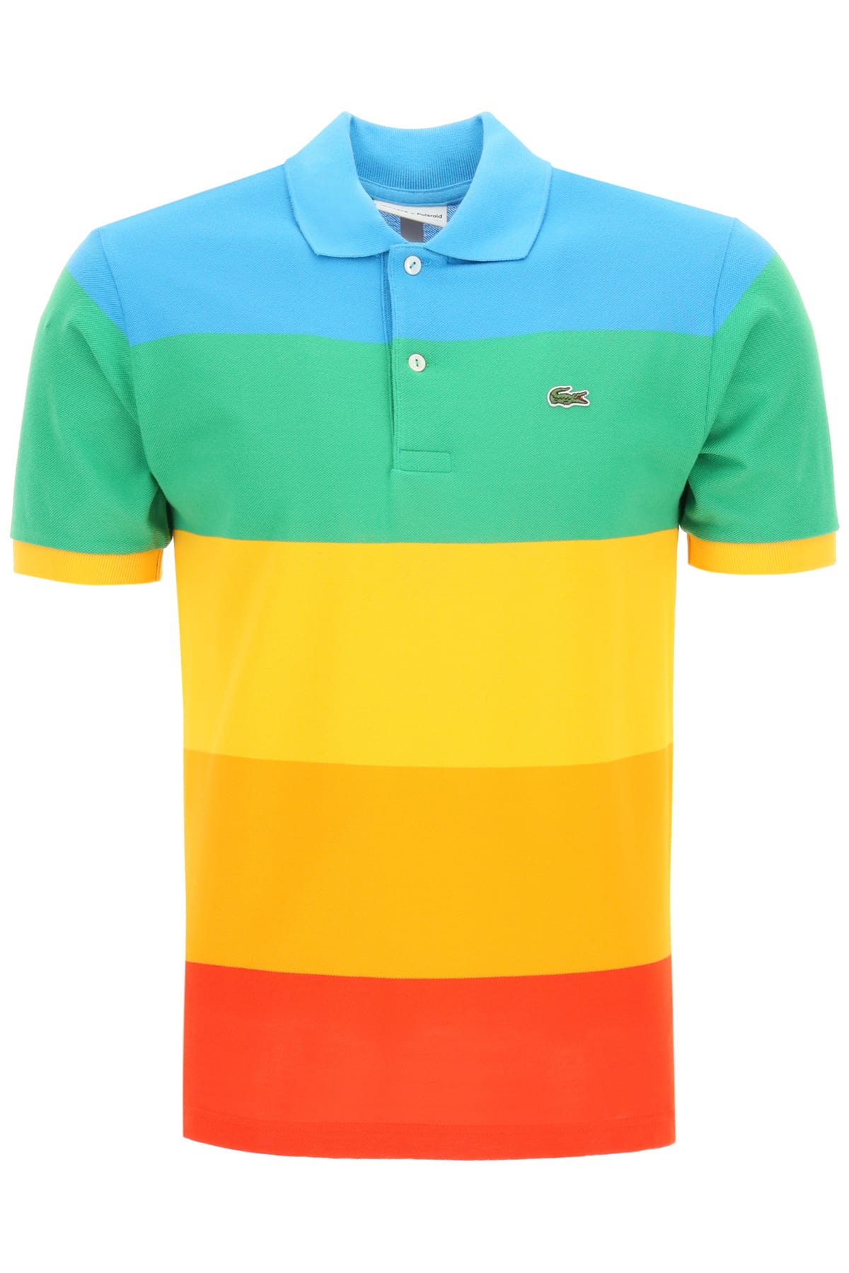 Lacoste Lacoste X Polaroid Rainbow Polo Shirt