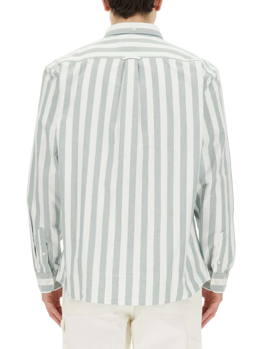 Shop Carhartt Striped Shirt In Multicolour
