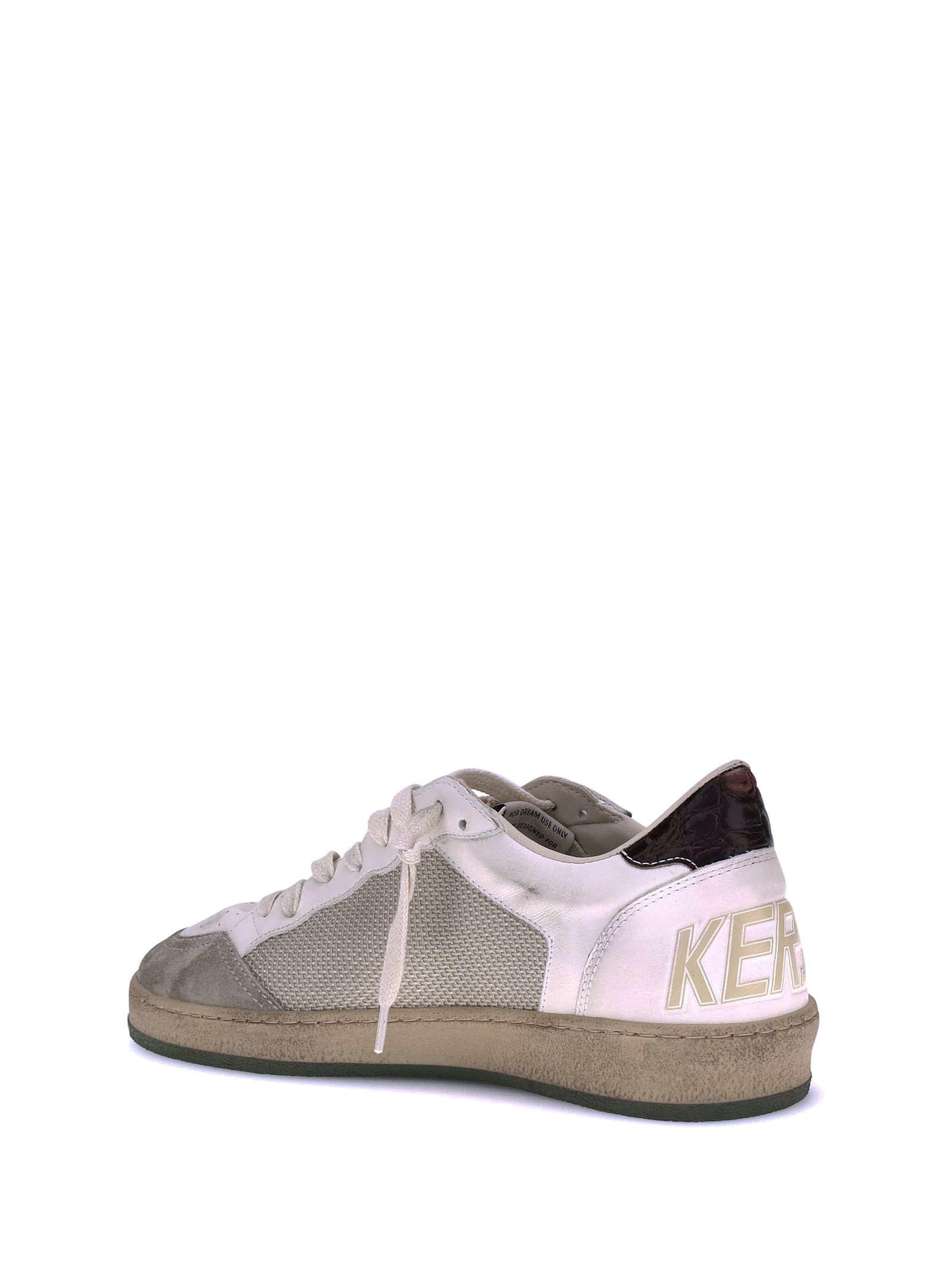 Golden Goose Men Leather Sneakers In Multi