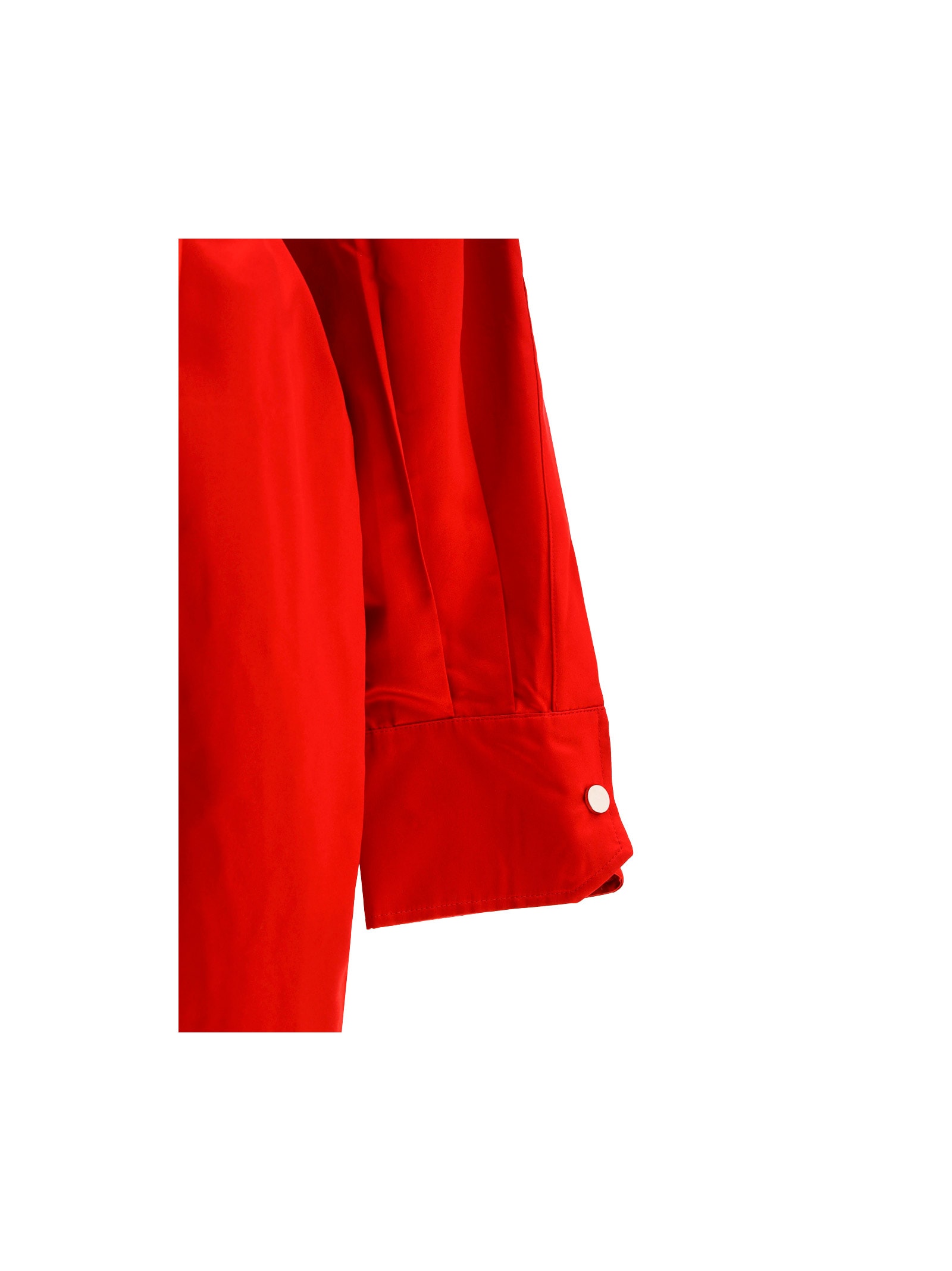 Shop Sa Su Phi Valentina Trench Coat In Red