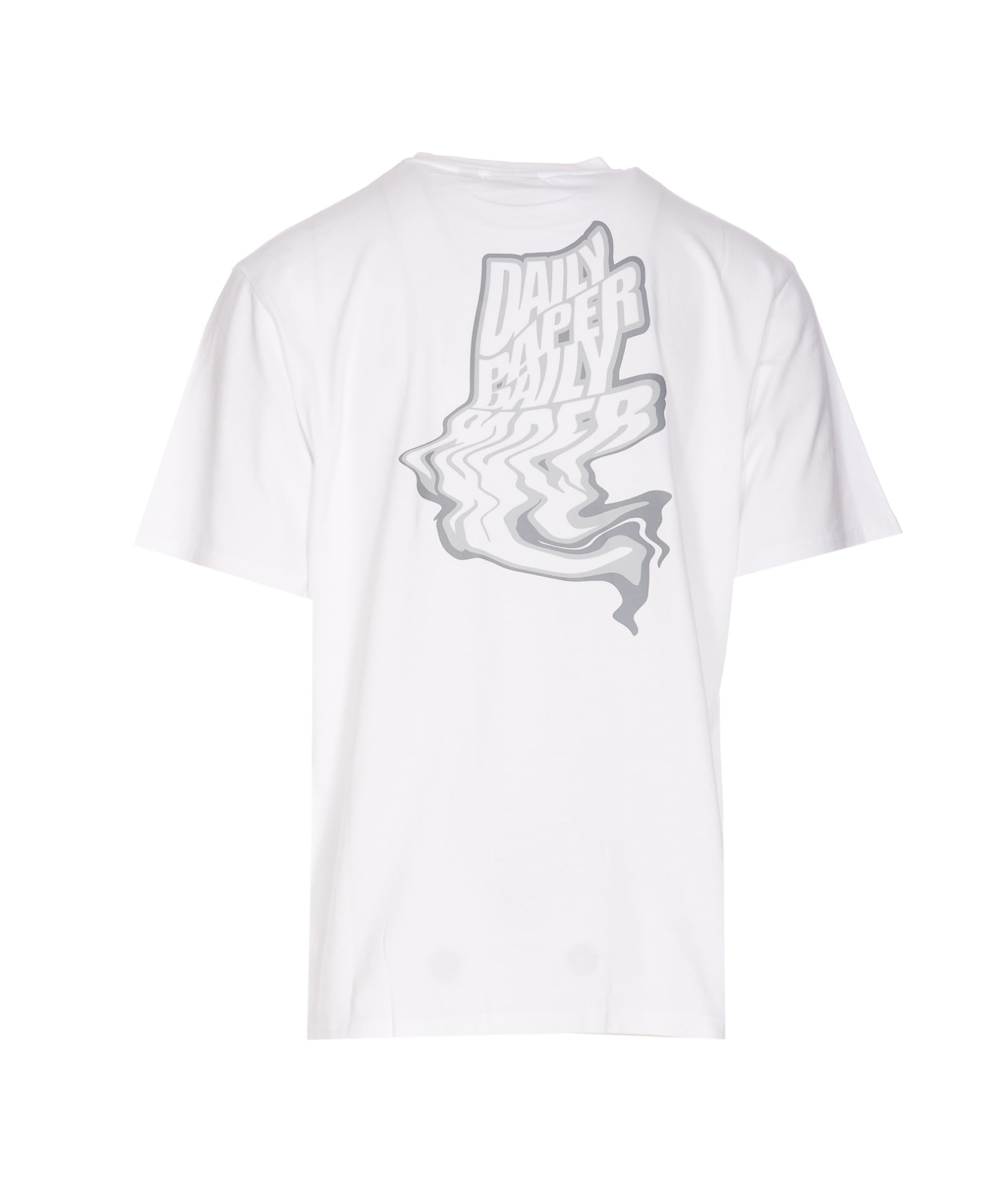 Shop Daily Paper Reflection Logo T-shirt In White