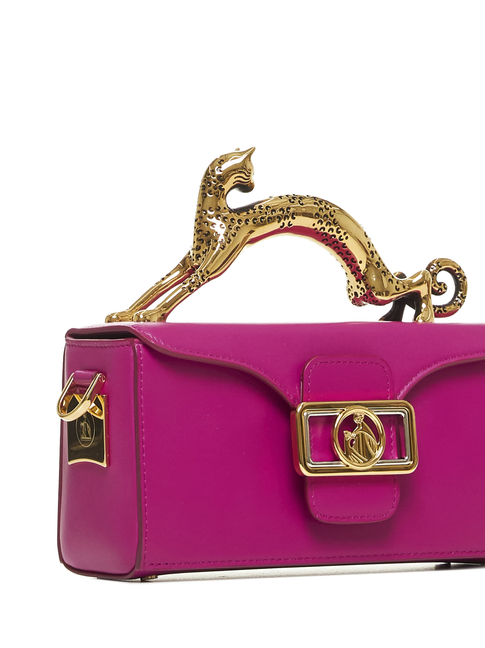 Shop Lanvin Tote In Fuchsia