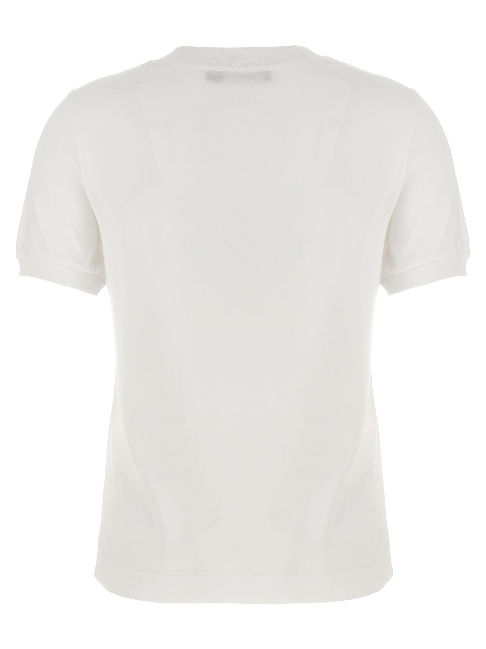 Shop Dolce & Gabbana Patch Logo T-shirt In White