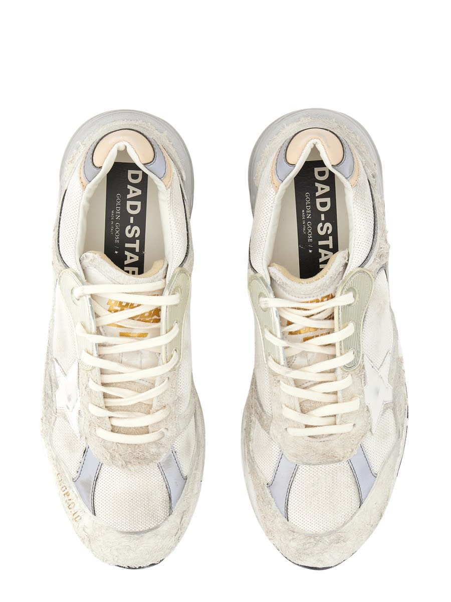 Shop Golden Goose Sneaker Running Dad In White