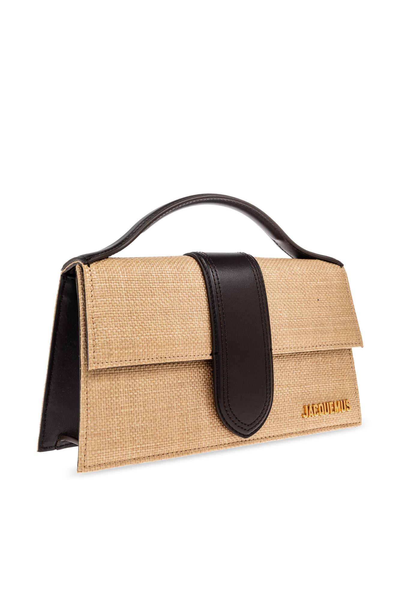 Jacquemus Le Grand Bambino Tote Bag In Sand