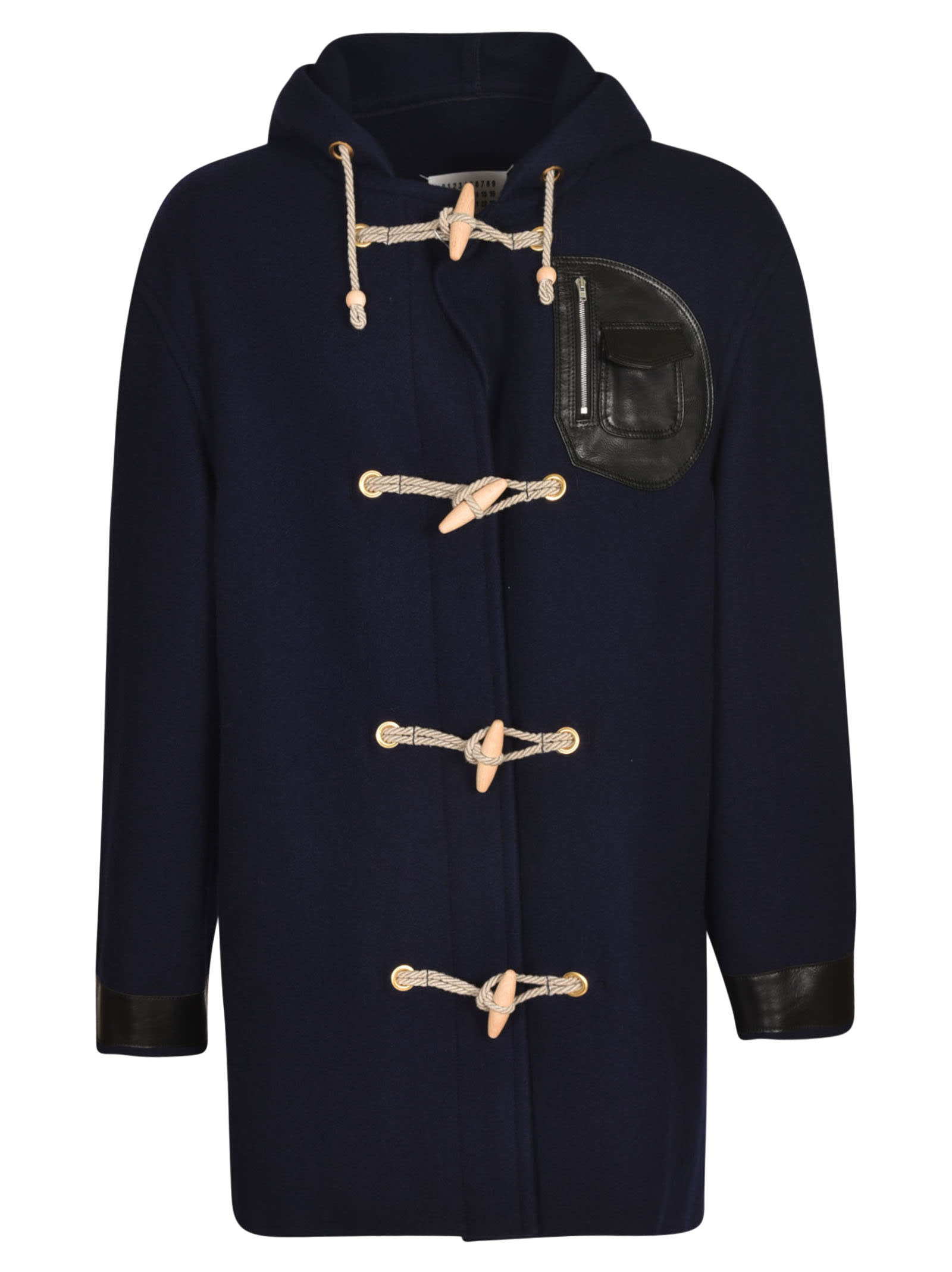 navy toggle coat