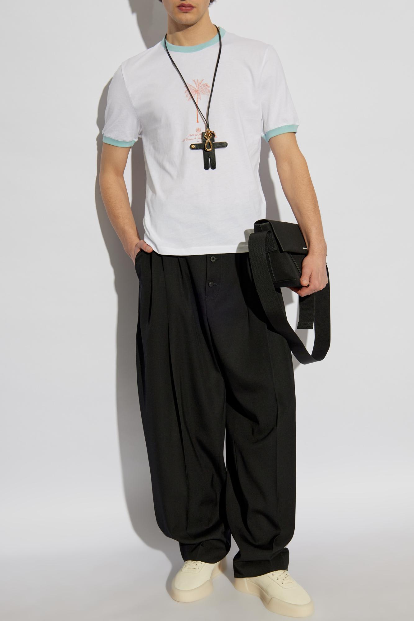 Jacquemus Venice Printed T-shirt In White