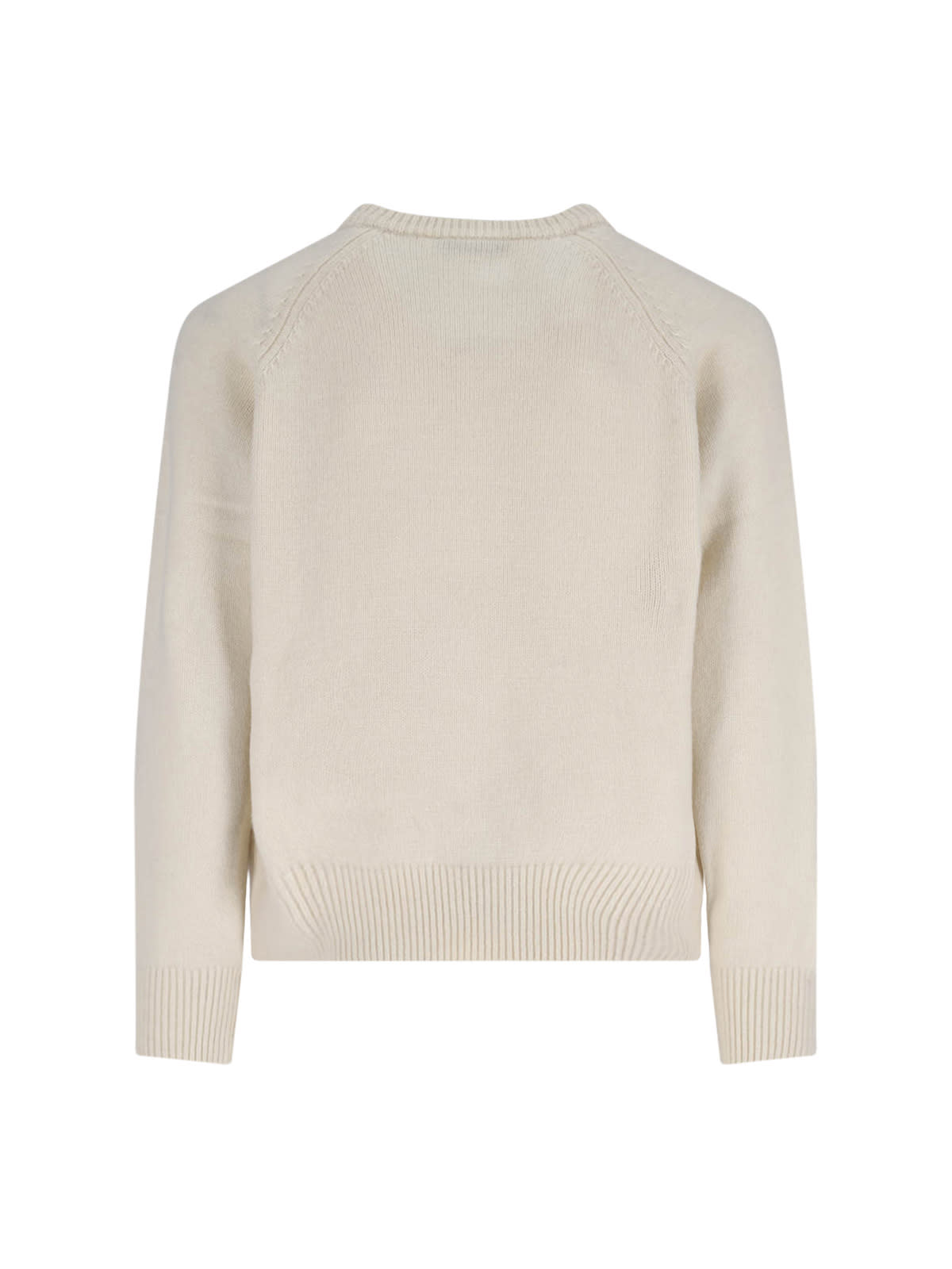 Dunst Wool Sweater In White