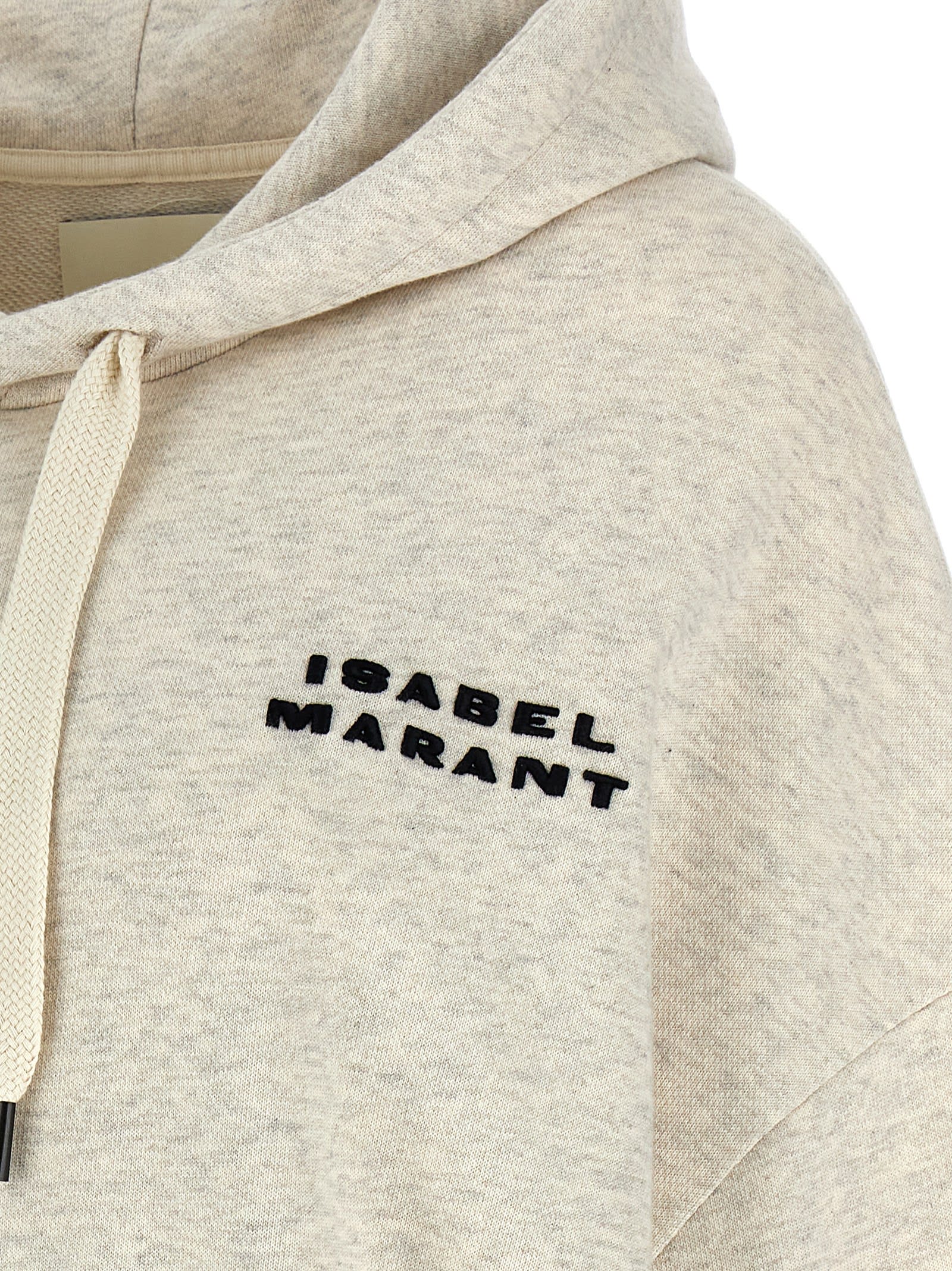 Shop Isabel Marant Solena Hoodie In Beige