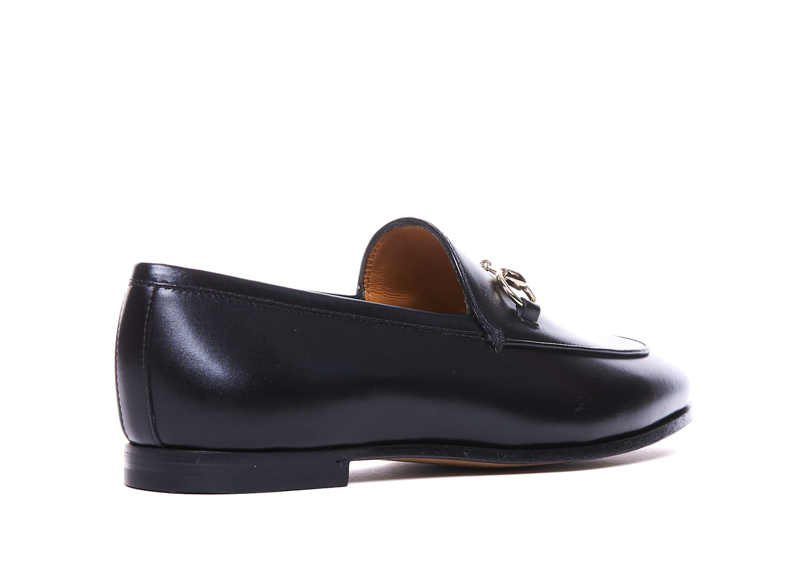 Shop Gucci Jordaan Loafers In Black