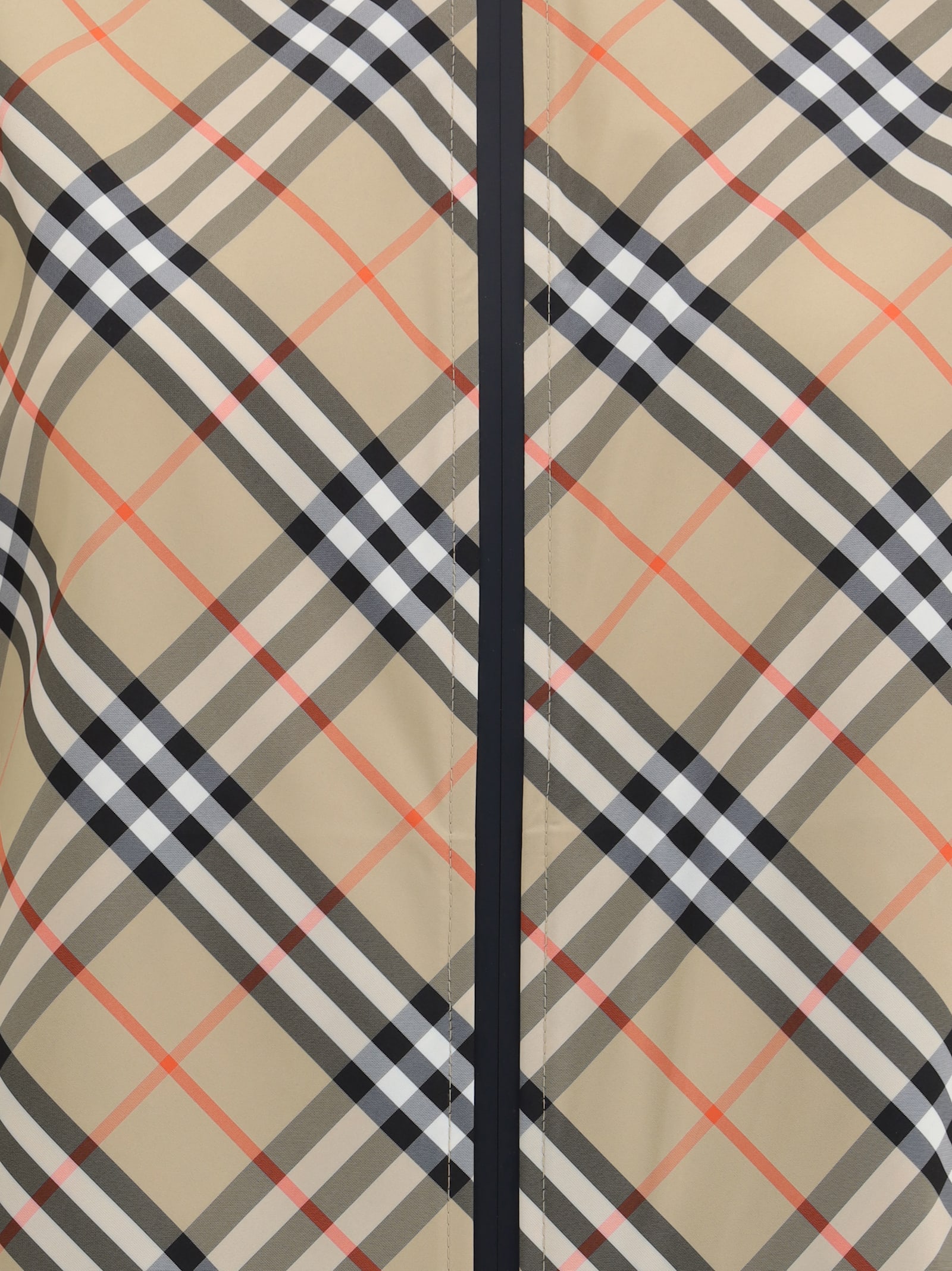 Burberry Women Archivio Check Waterproof Jacket In Multi