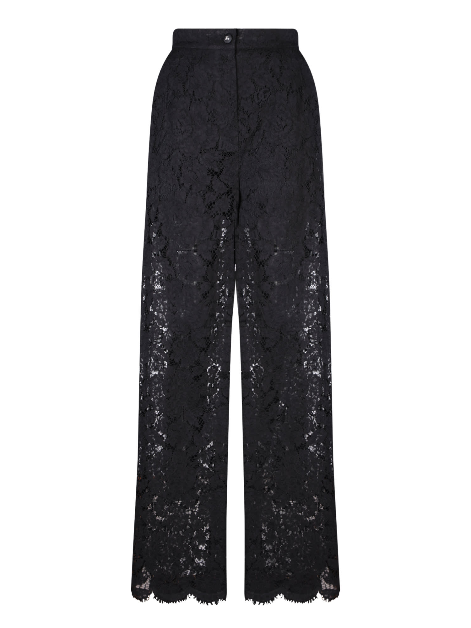 Dolce & Gabbana Flared Black Trousers