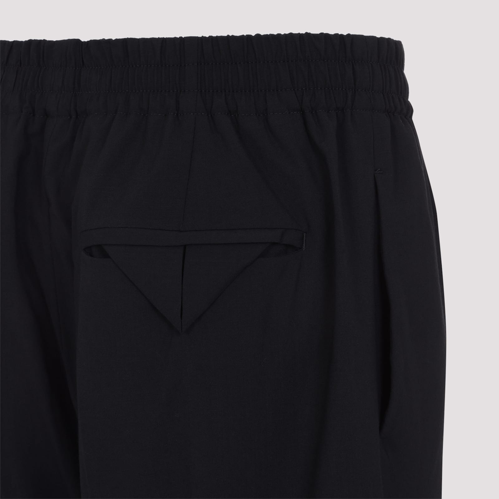 Bottega Veneta Fine Wool Pants In Black