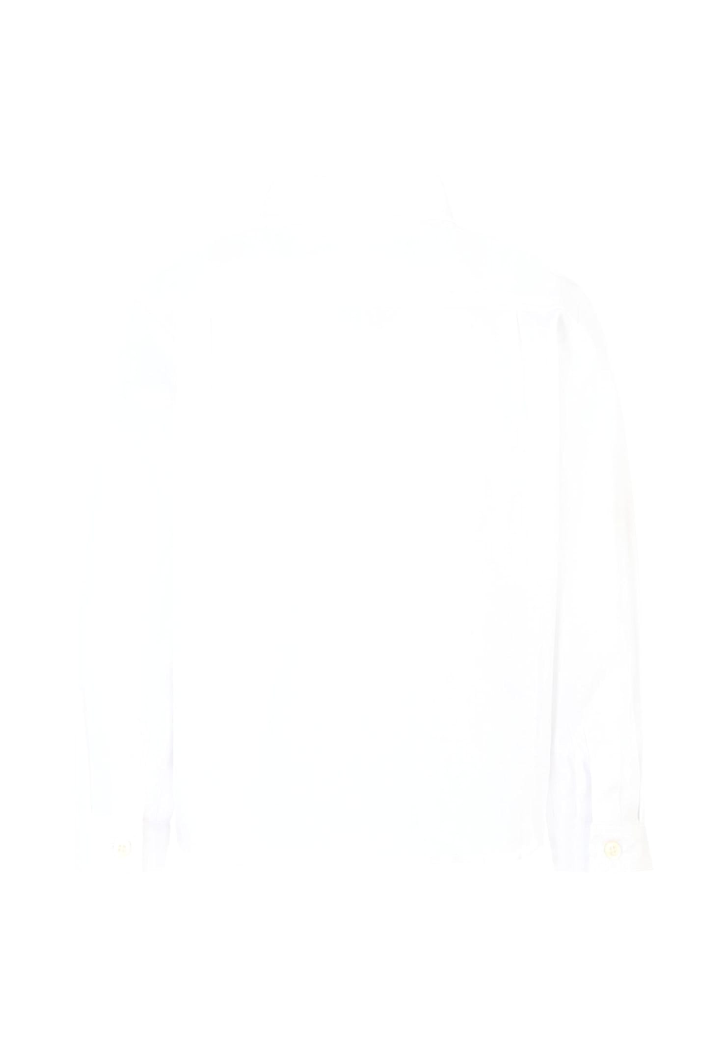 Patachou Long-sleeve Cotton Shirt In White