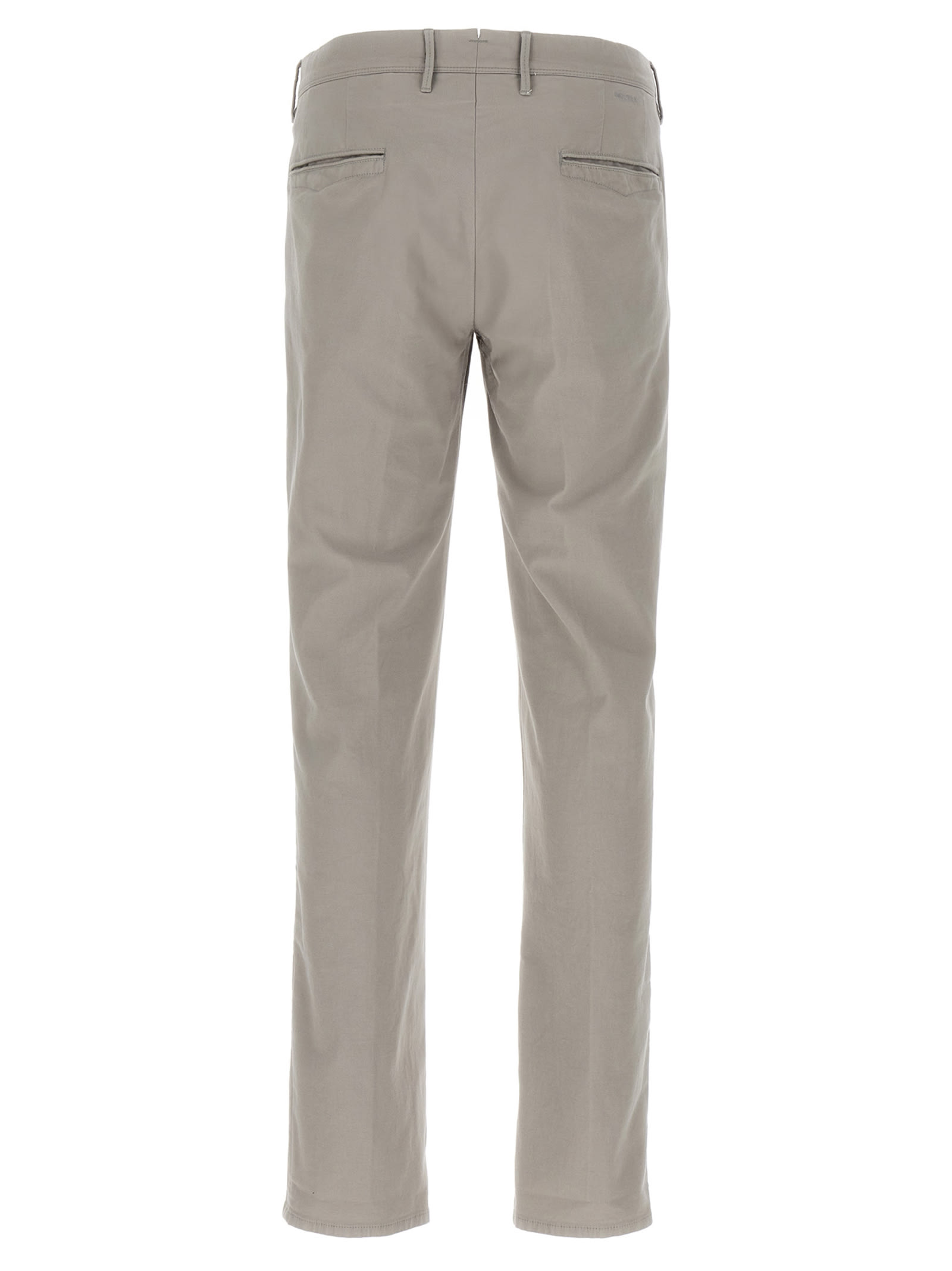 Incotex Trousers Featuring Belt Loops And Pockets In Gray