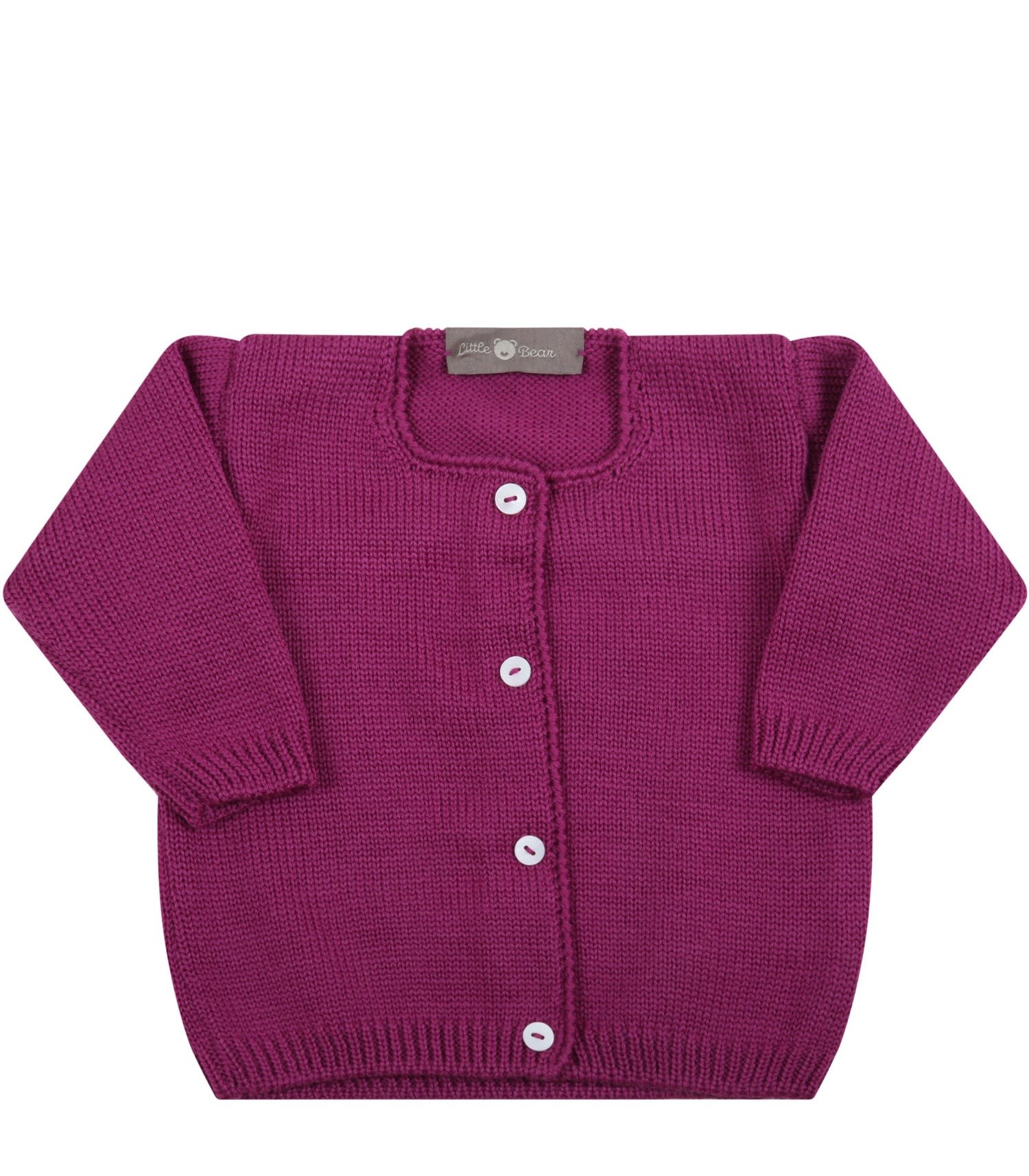 Little Bear Cardigan With Buttons