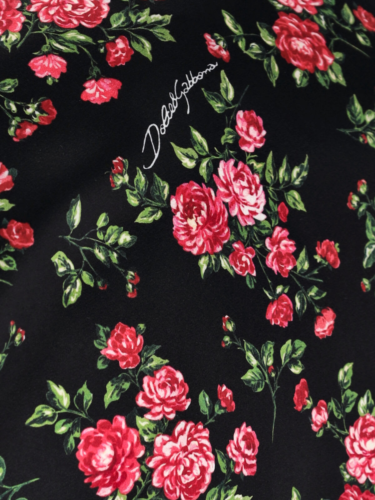 Dolce & Gabbana Silk Shirt In Multi