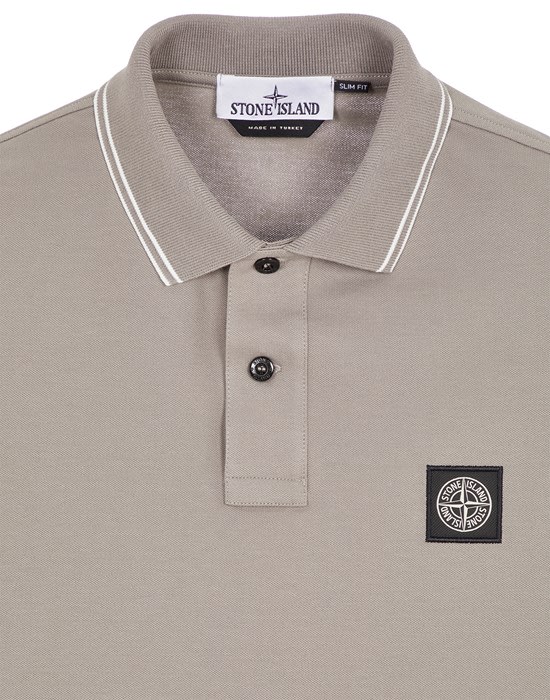 Shop Stone Island Logo Polo