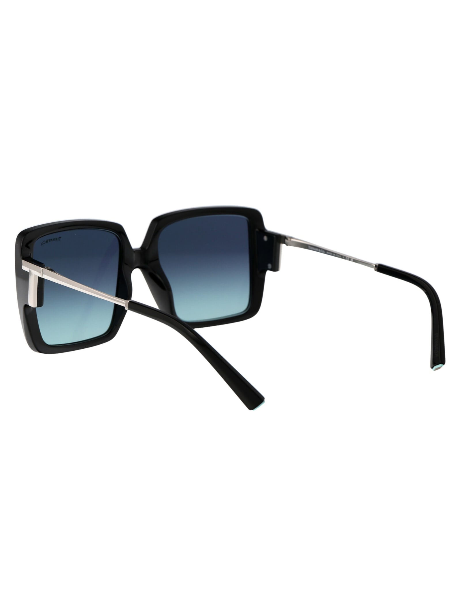 Shop Tiffany &amp; Co. 0tf4212u Sunglasses In 83429s Black