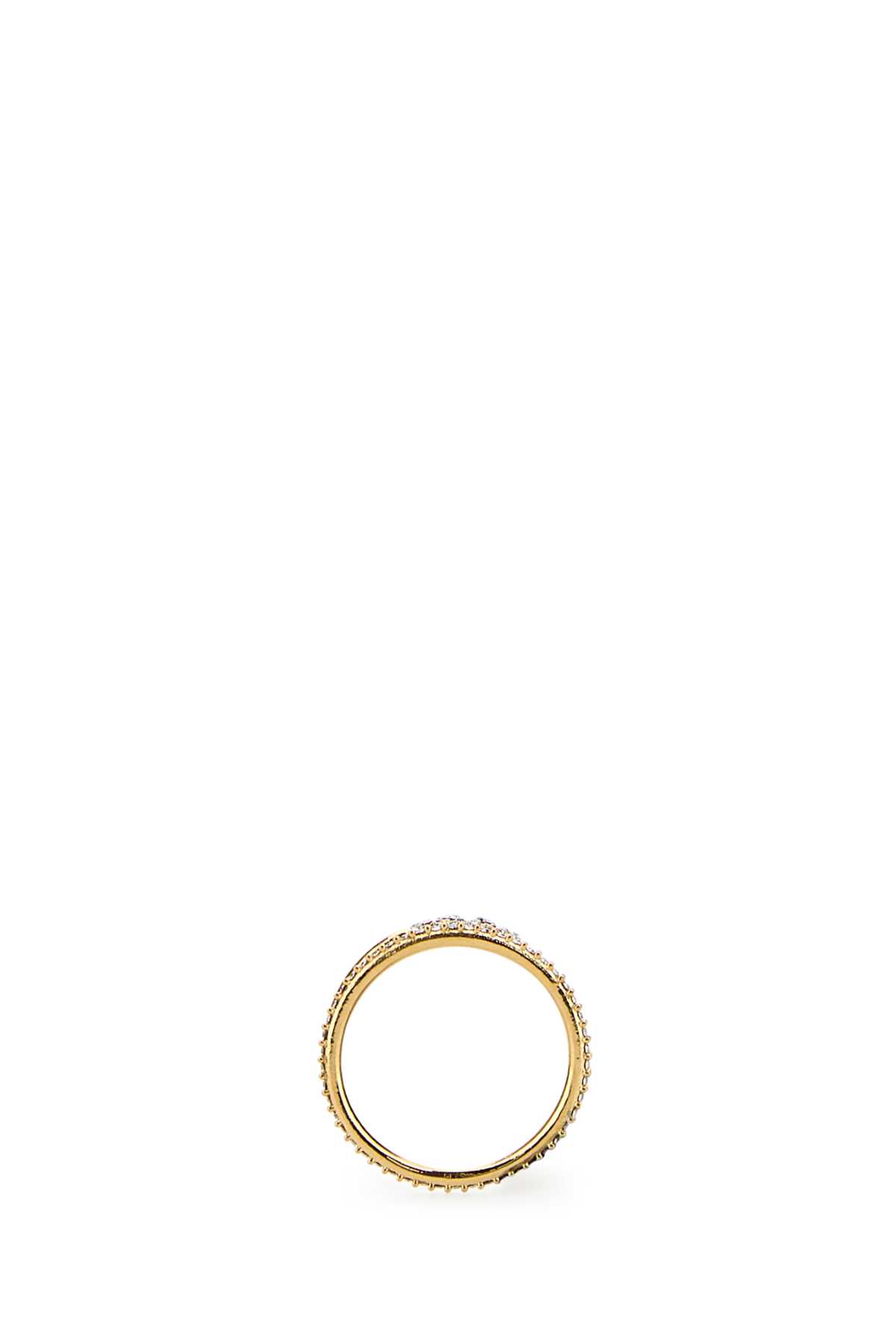 Gold Metal Vlogo Signature Ring