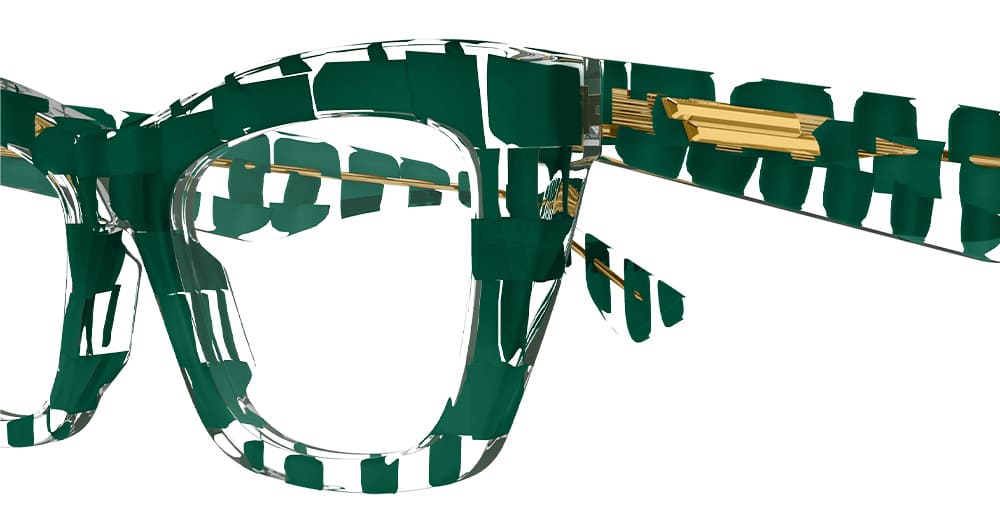 Bottega Veneta Full-frame Flat Mirror In Green