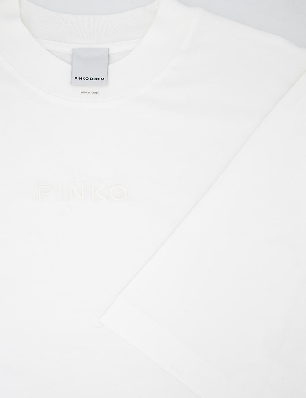 Pinko White Niamey T-shirt In Bianco