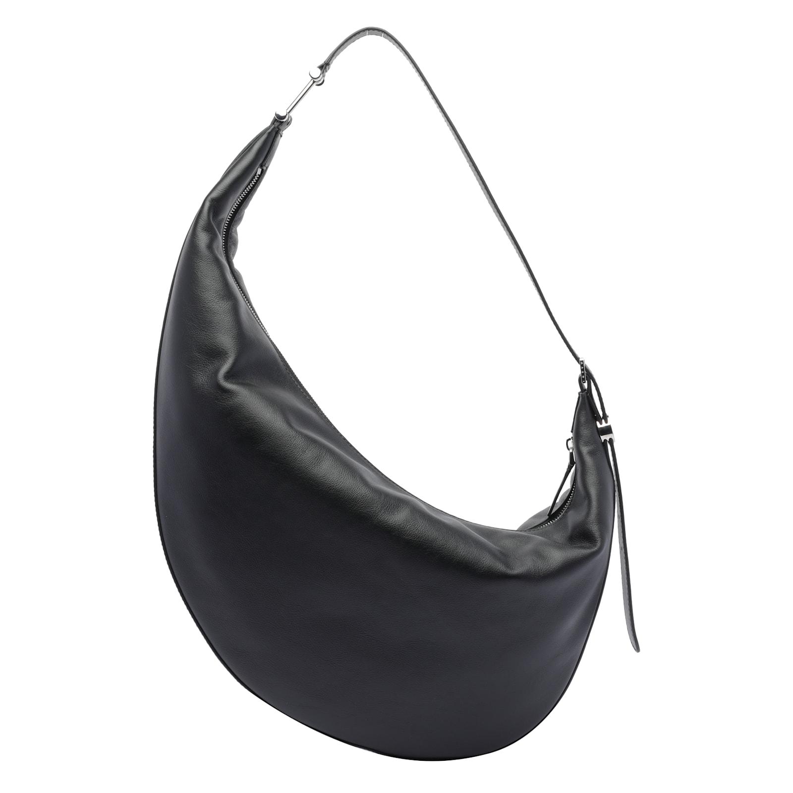 Marni Small Bag With Smooth Finish And Adjustable Strap In Black