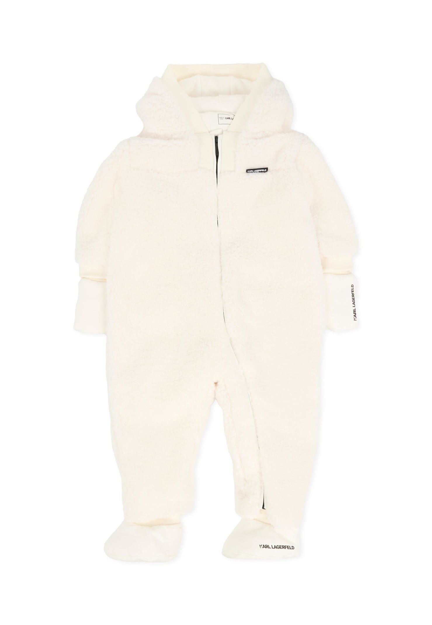 Karl Lagerfeld Tracksuit  Kids Kids Color Yellow Cream In Neutral