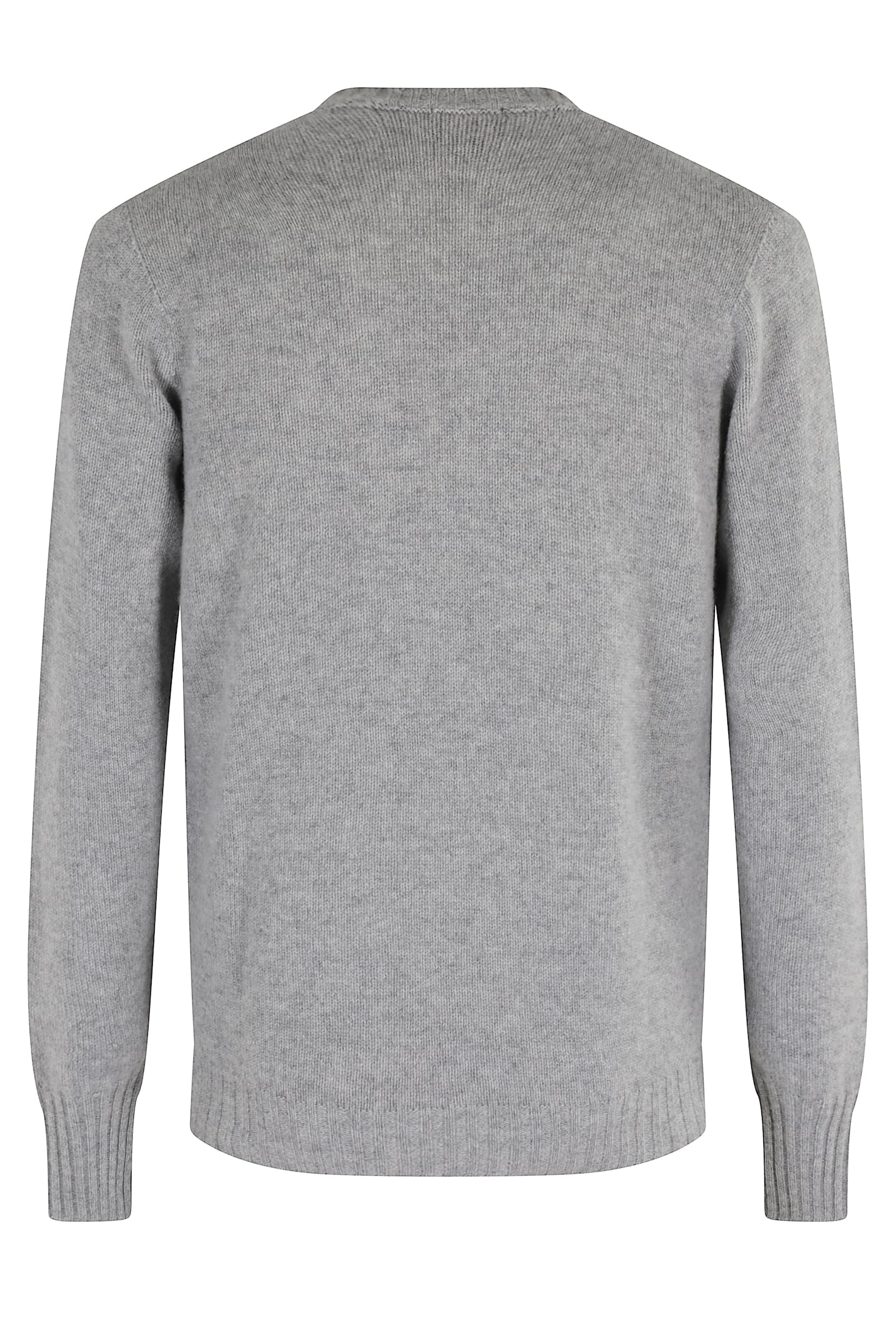 Drumohr G Collo Cashmere Coccola Soft Doppio Filo Tubolare In Gray