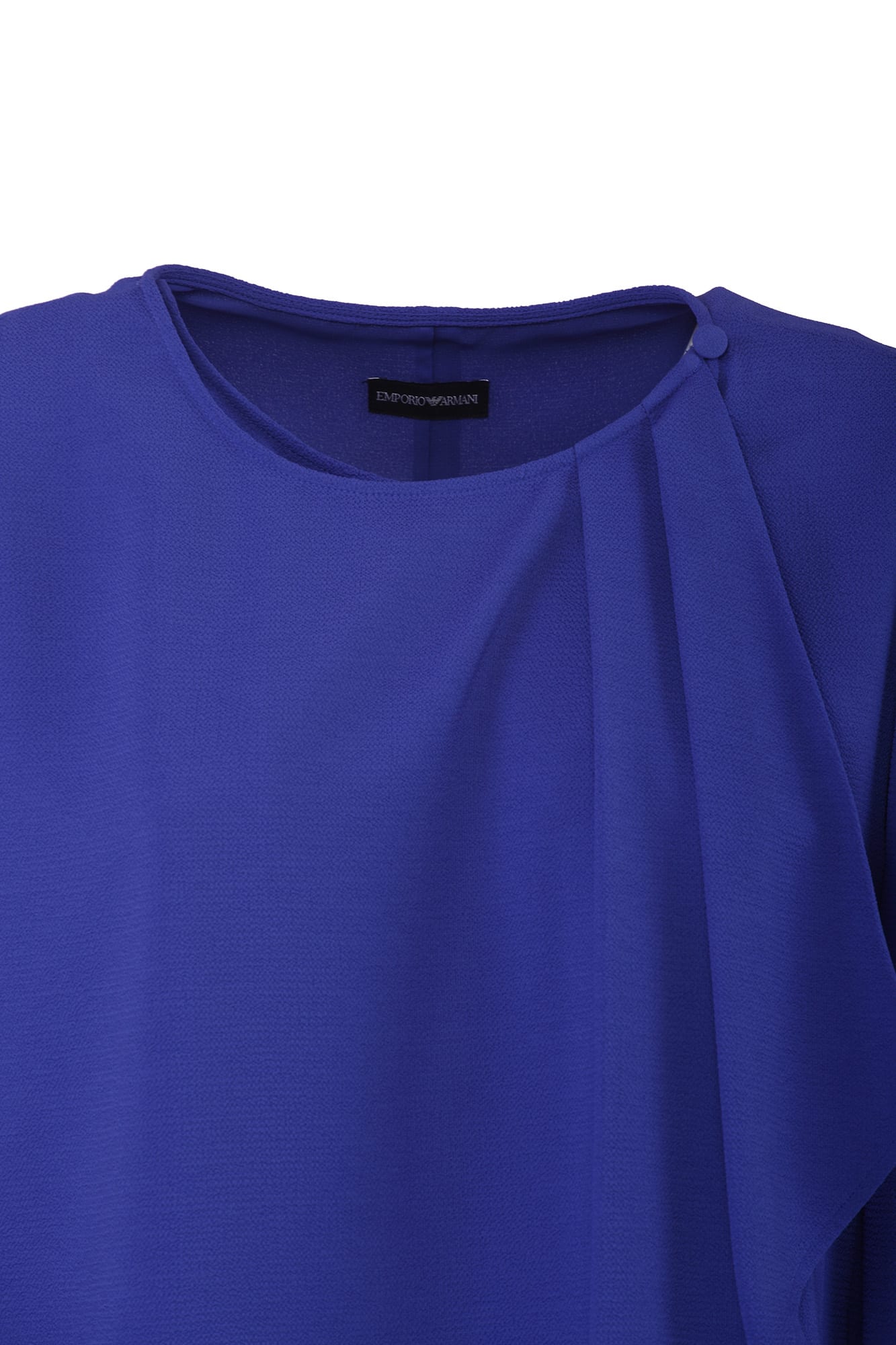 Shop Giorgio Armani Jackets Clear Blue  In Light Blue