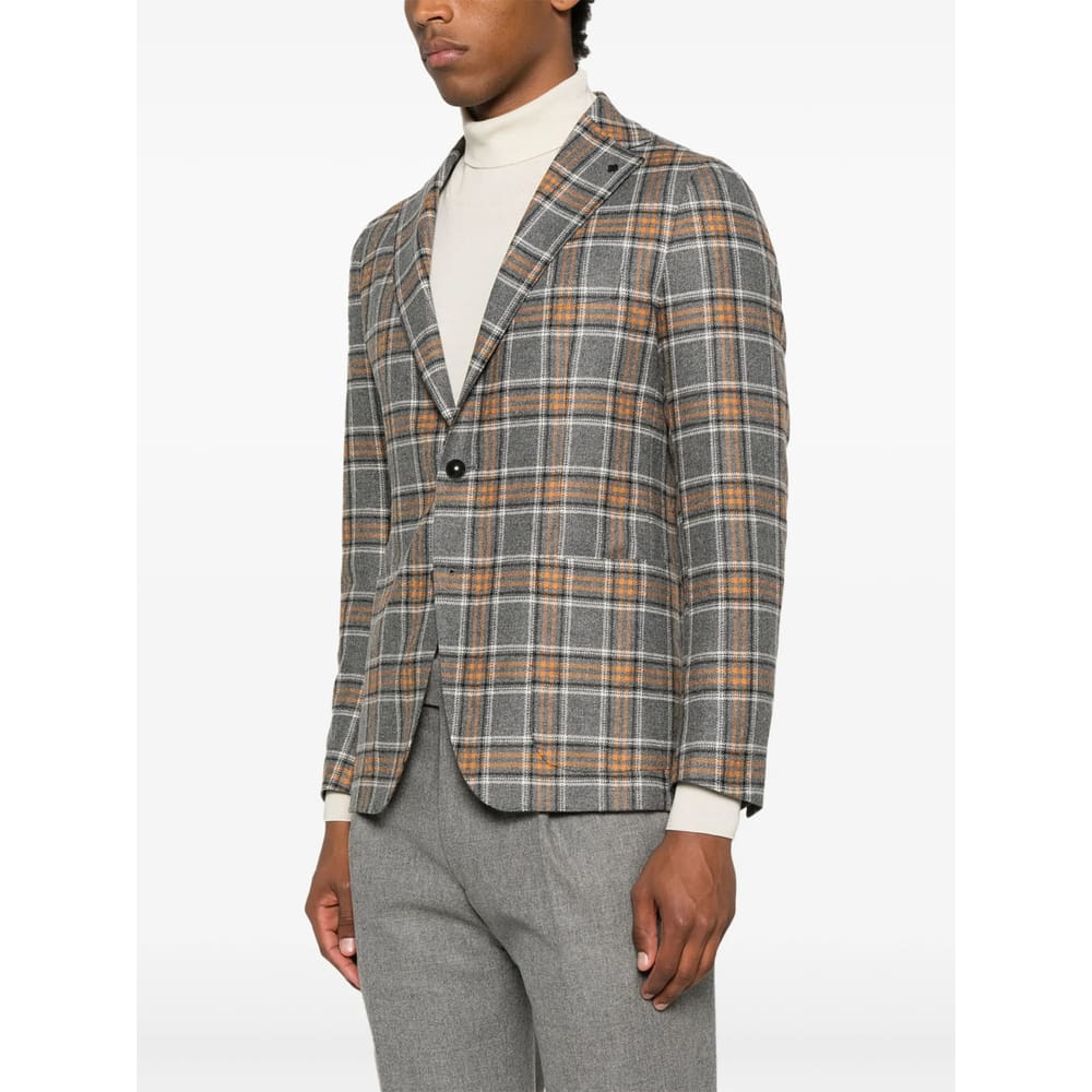 Tagliatore Jacket In Gray