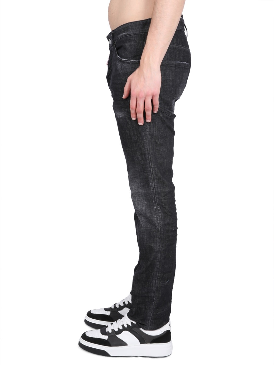 Shop Dsquared2 Cool Guy Jeans In Black